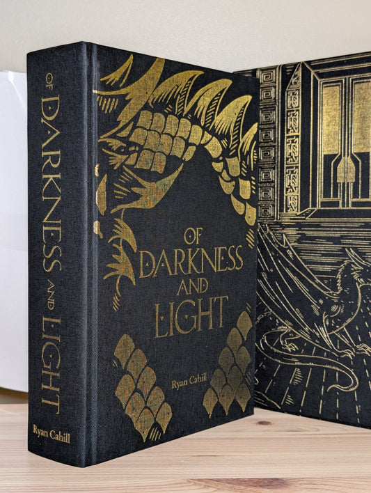 Of Darkness and Light by Ryan Cahill (Signed Deluxe Edition with gold edges) - Fialta Books