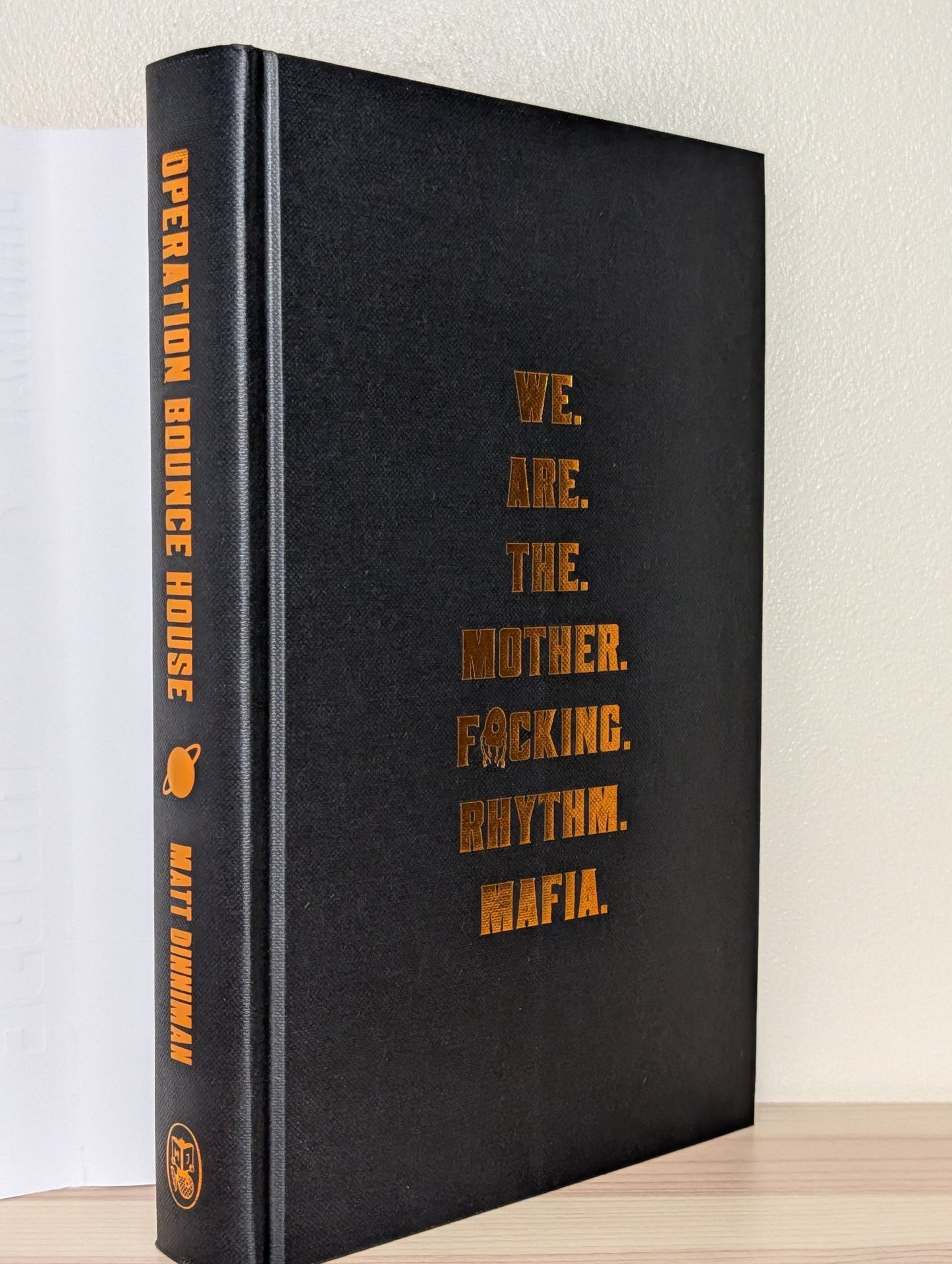 Operation Bounce House by Matt Dinniman (First Edition with sprayed edges) - Fialta Books