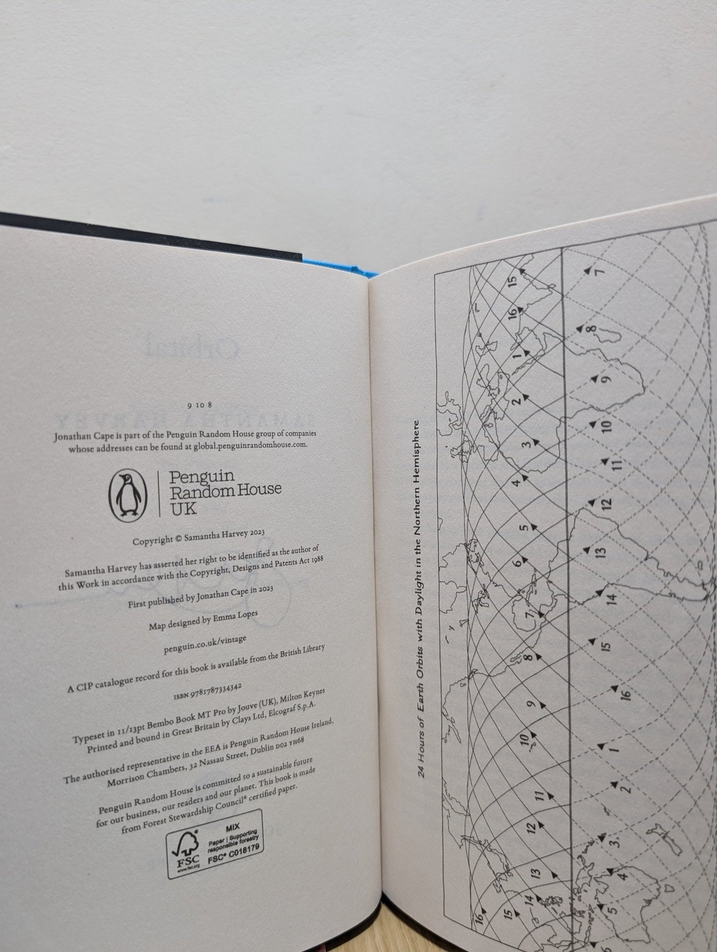 Orbital by Samantha Harvey (Signed) - Fialta Books