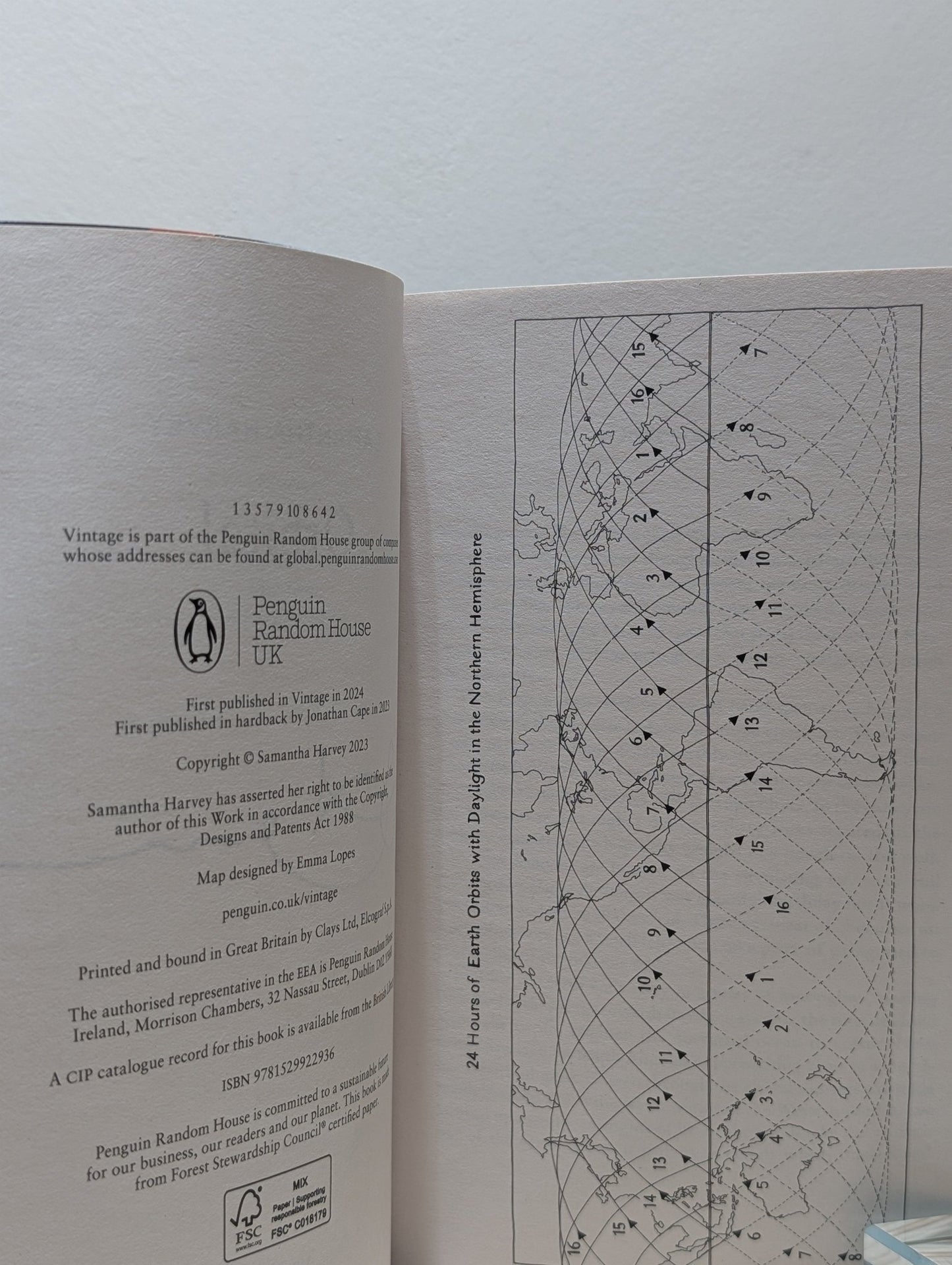 Orbital by Samantha Harvey (Signed First Paperback Edition) - Fialta Books