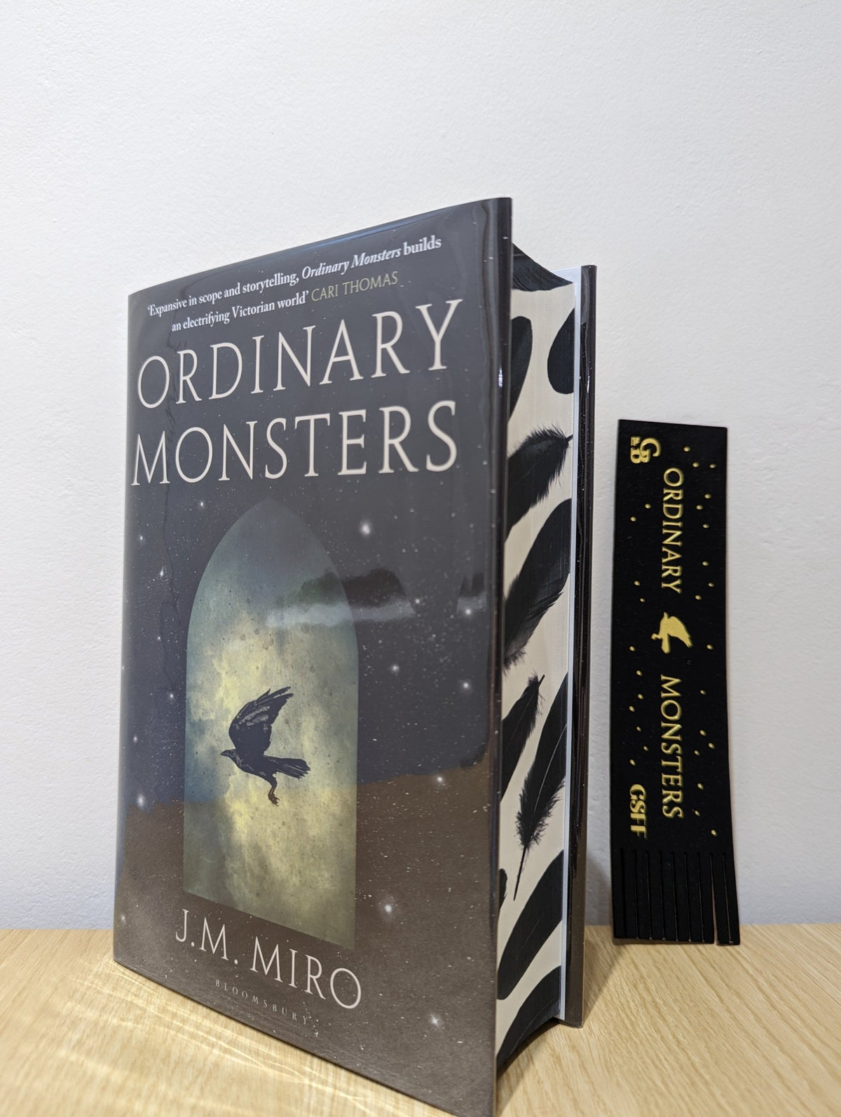 Ordinary Monsters by J M Miro (Signed First Edition with sprayed edges) - Fialta Books