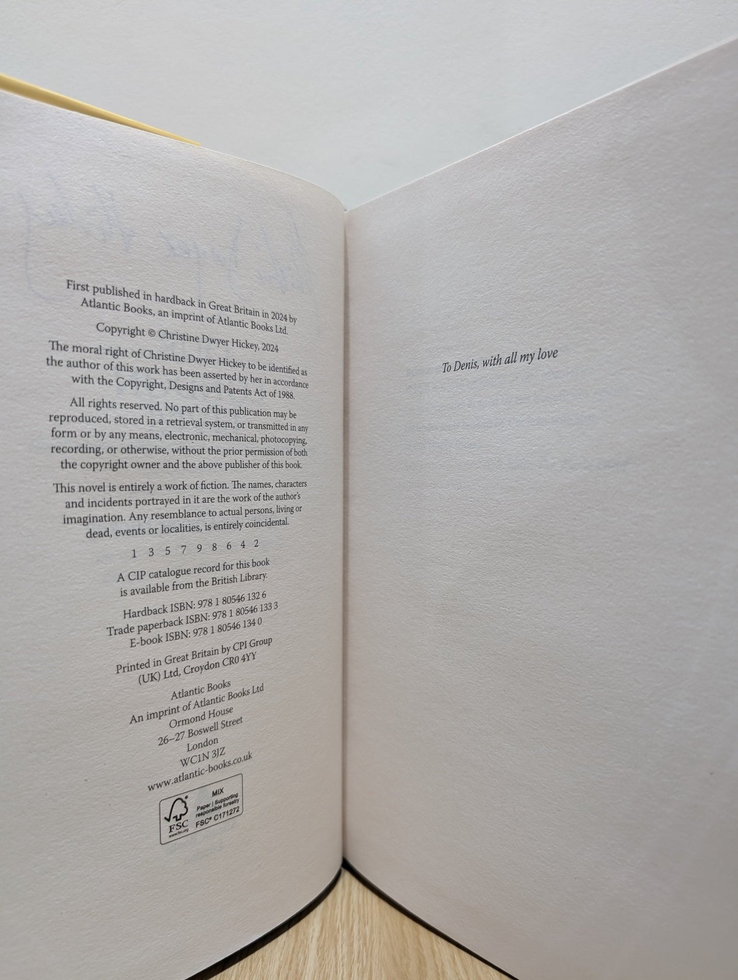 Our London Lives by Christine Dwyer Hickey (Signed First Edition) - Fialta Books