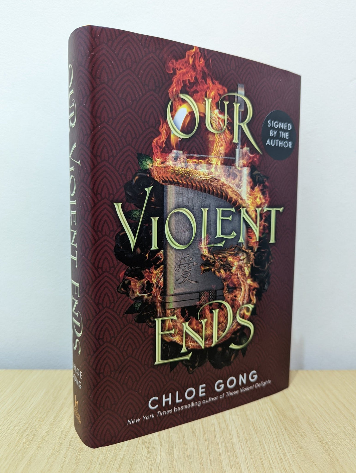 Our Violent Ends by Chloe Gong (Signed First Edition with sprayed edges) - Fialta Books