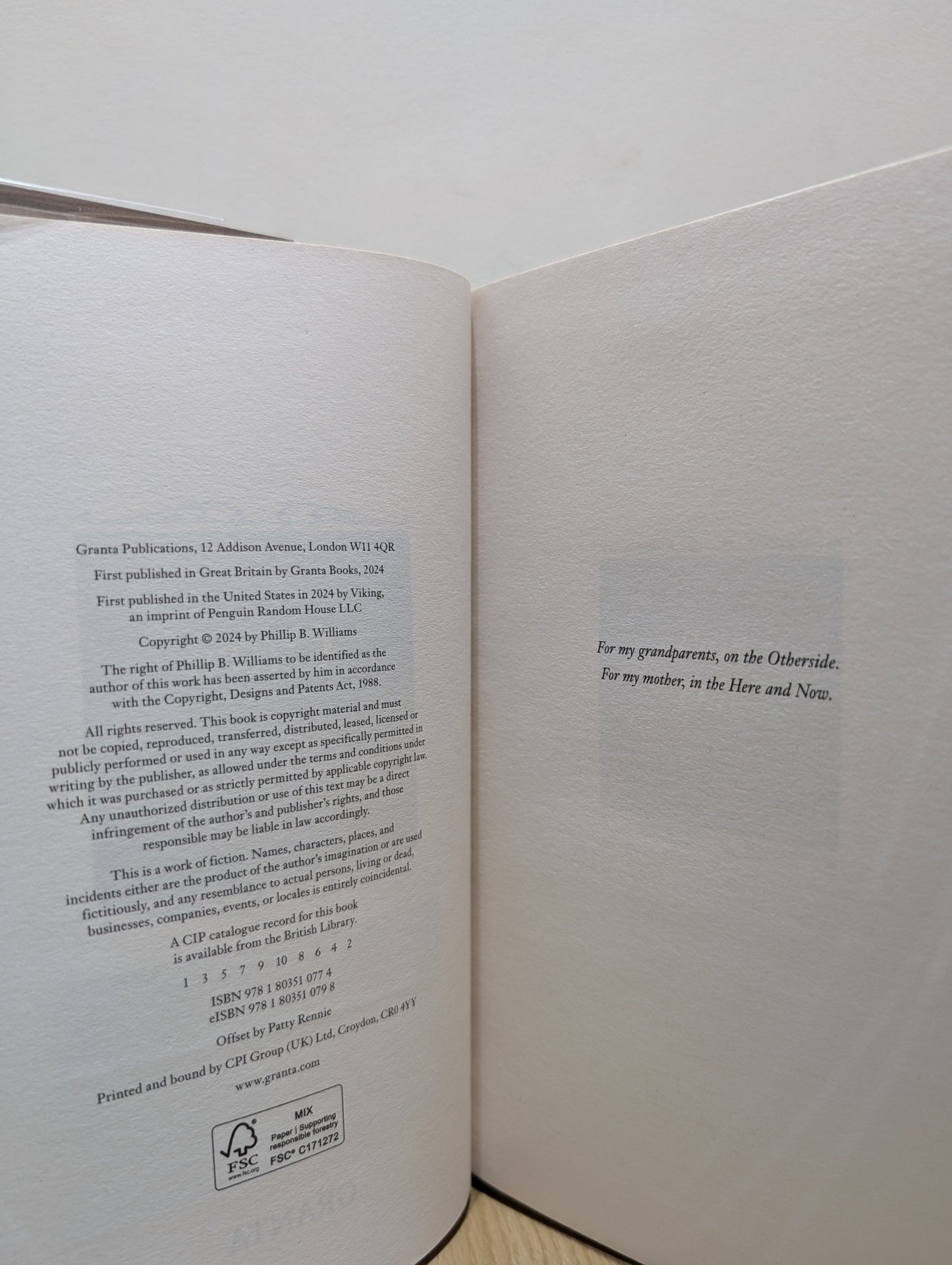 Ours by Phillip B. Williams (Signed First Edition) - Fialta Books