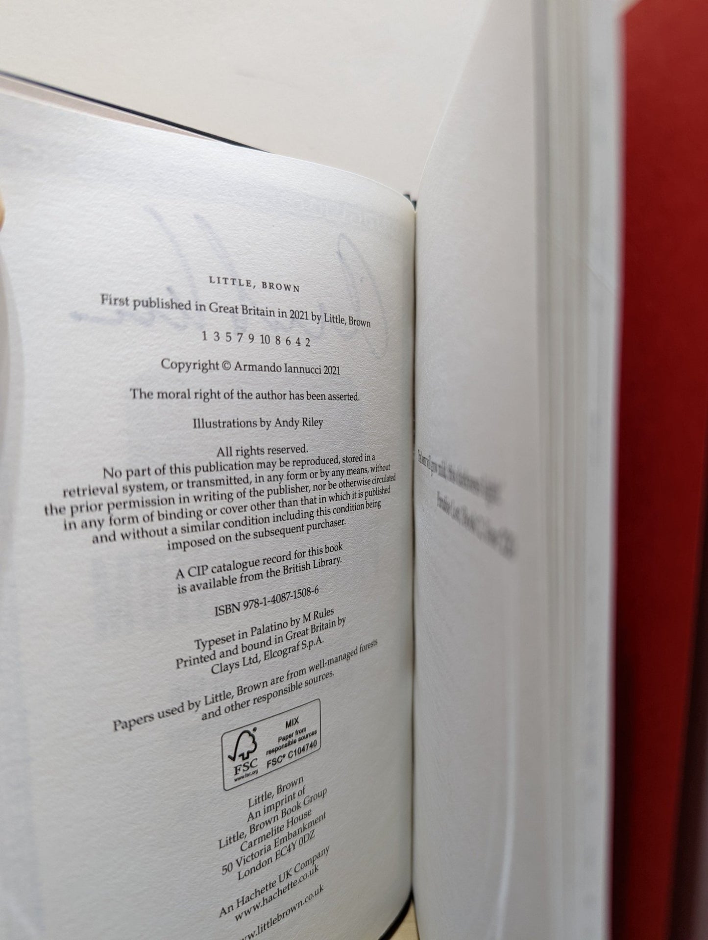 Pandemonium: Some verses on the Current Predicament by Armando Iannucci (Signed First Edition) - Fialta Books