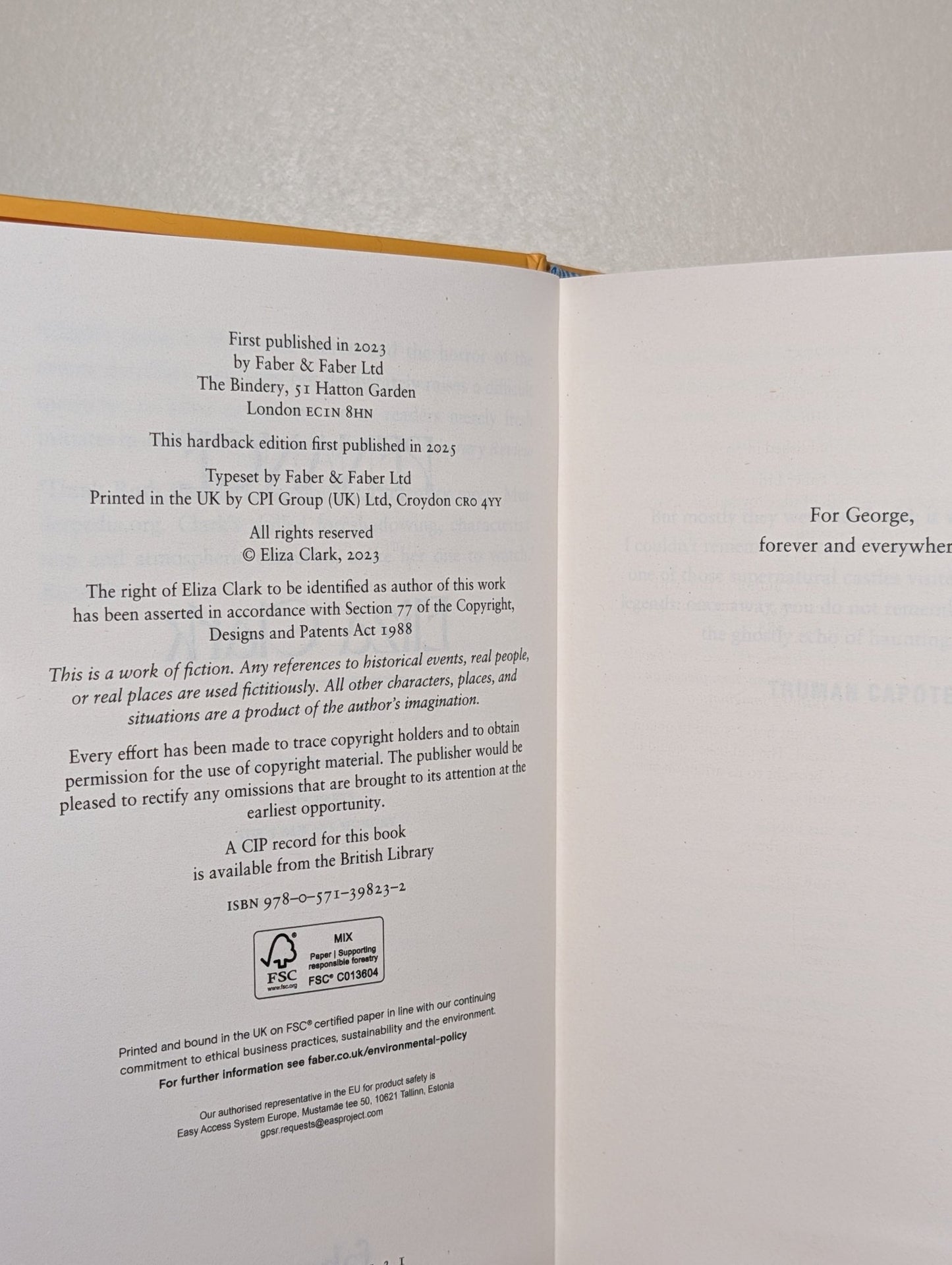 Penance by Eliza Clark (Signed Gift Edition) - Fialta Books