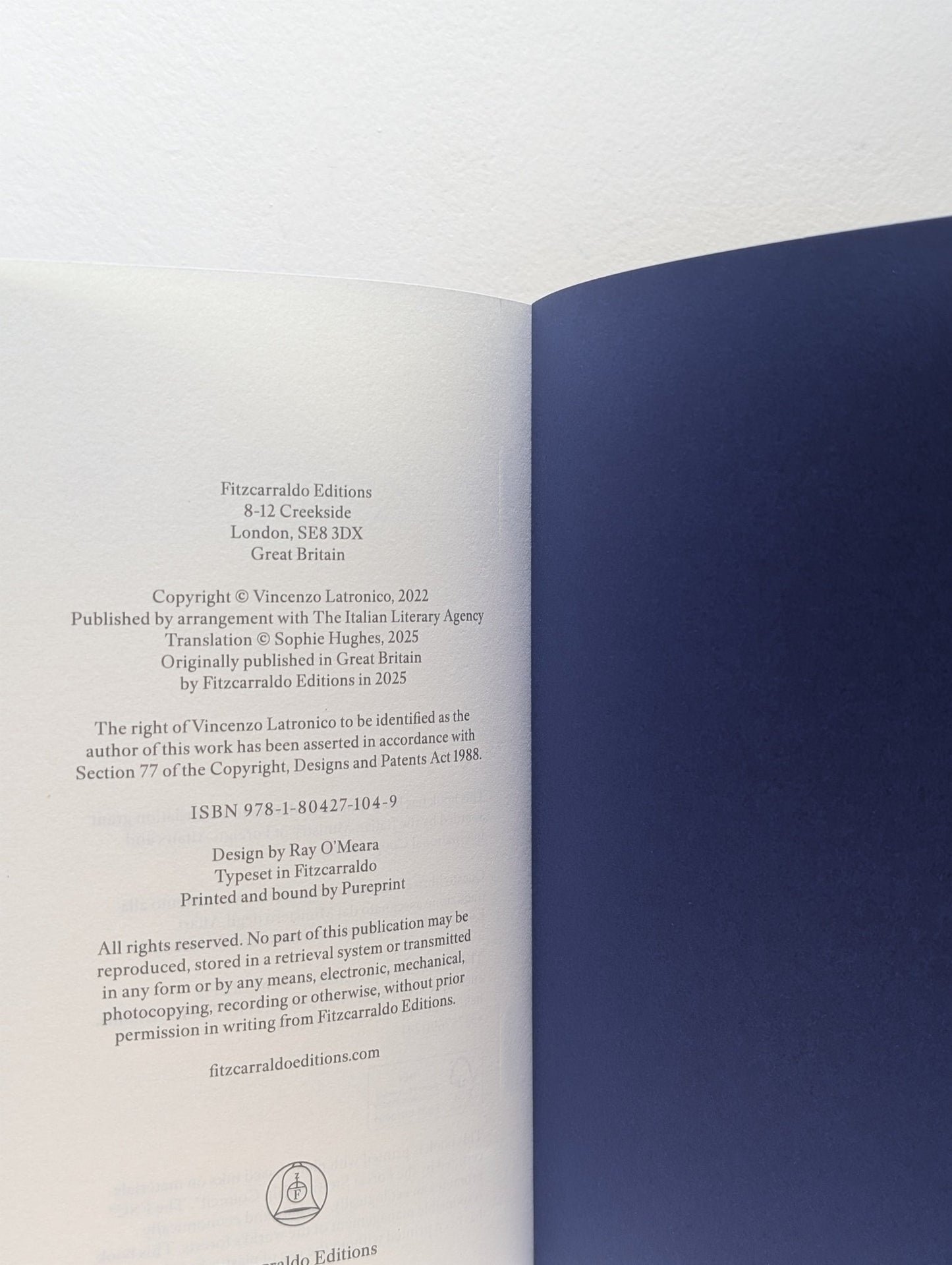 Perfection by Vincenzo Latronico (Signed Bookplate First Edition) - Fialta Books