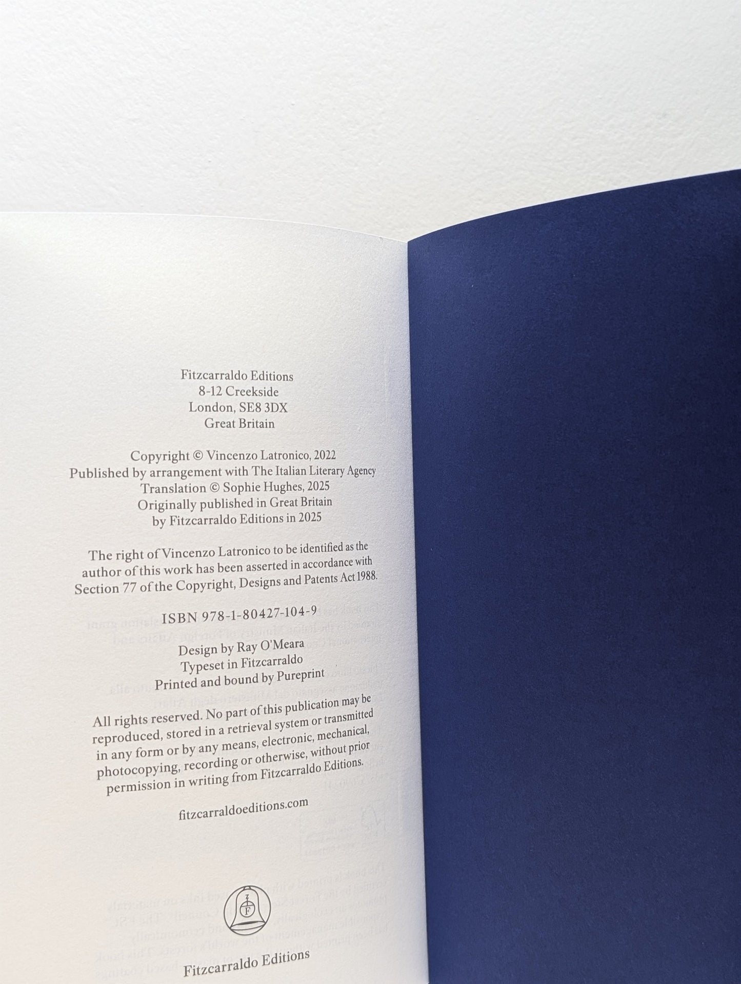 Perfection by Vincenzo Latronico (Signed Dated) - Fialta Books