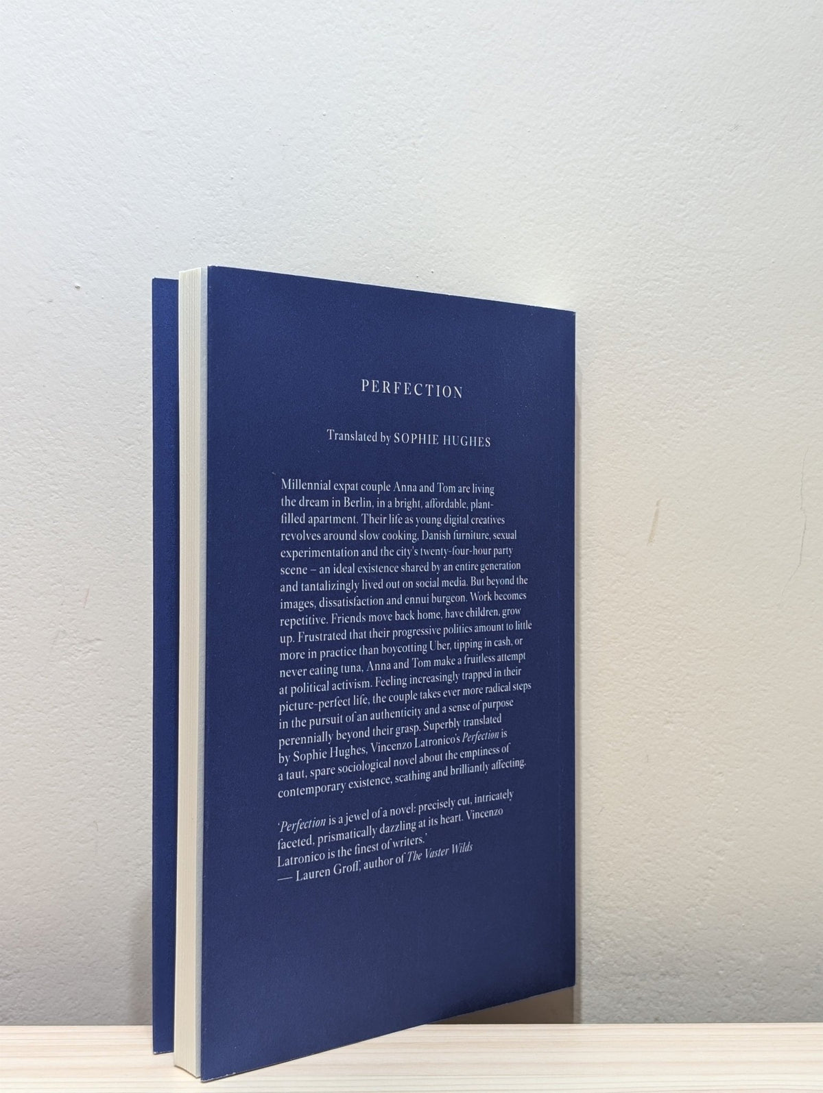 Perfection by Vincenzo Latronico (Signed First Edition) - Fialta Books