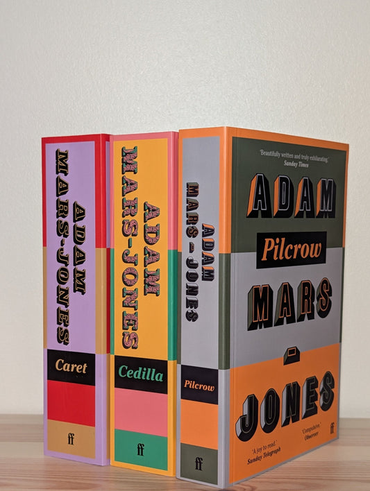 Pilcrow; Cedilla; Caret by Adam Mars - Jones (Signed Set) - Fialta Books