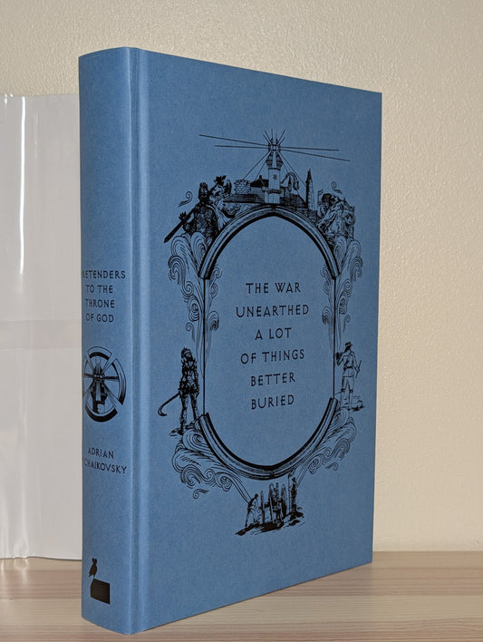Pretenders to the Throne of God by Adrian Tchaikovsky (Signed First Edition with sprayed edges) - Fialta Books
