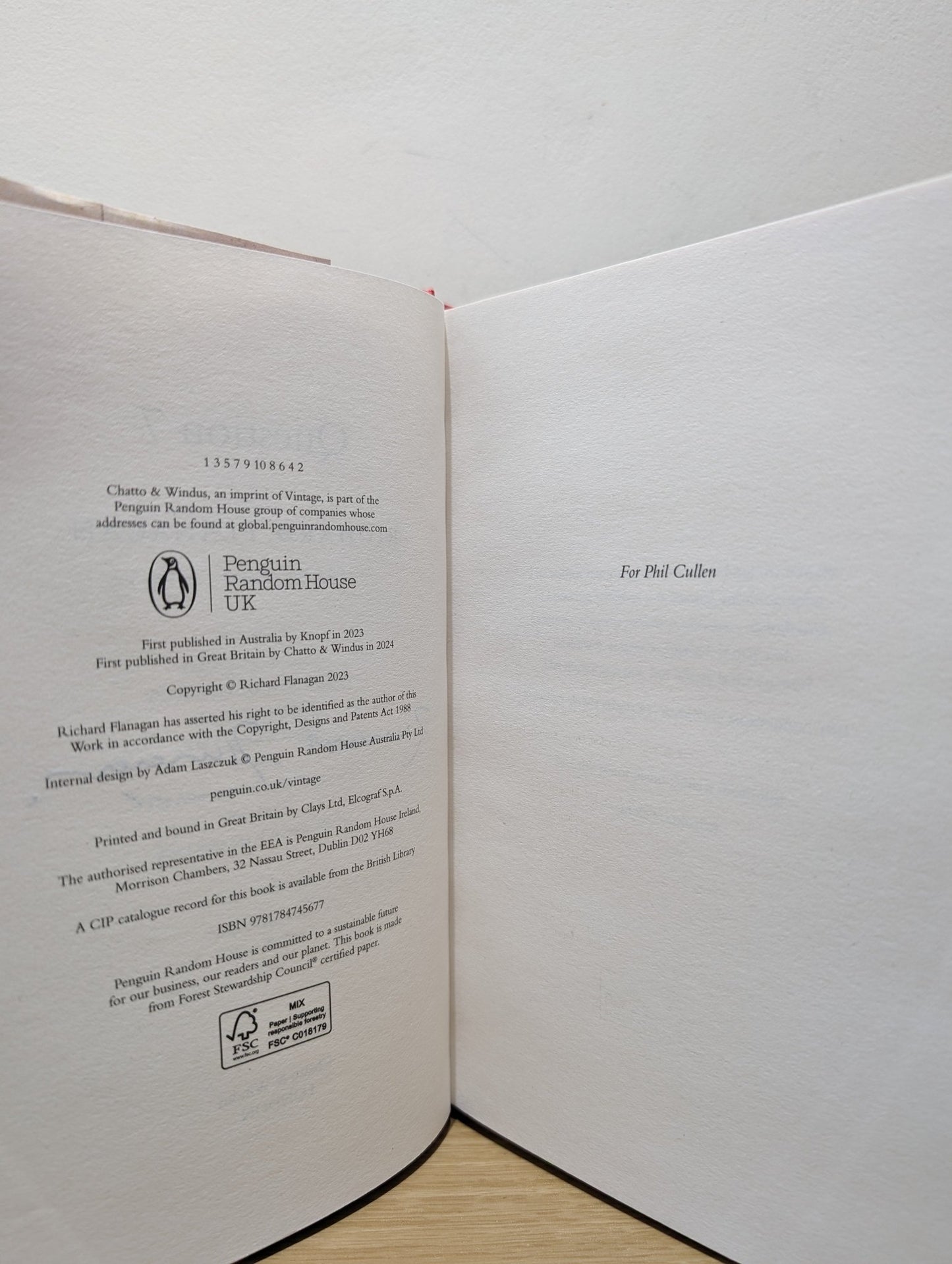 Question 7 by Richard Flanagan (Signed First Edition) - Fialta Books