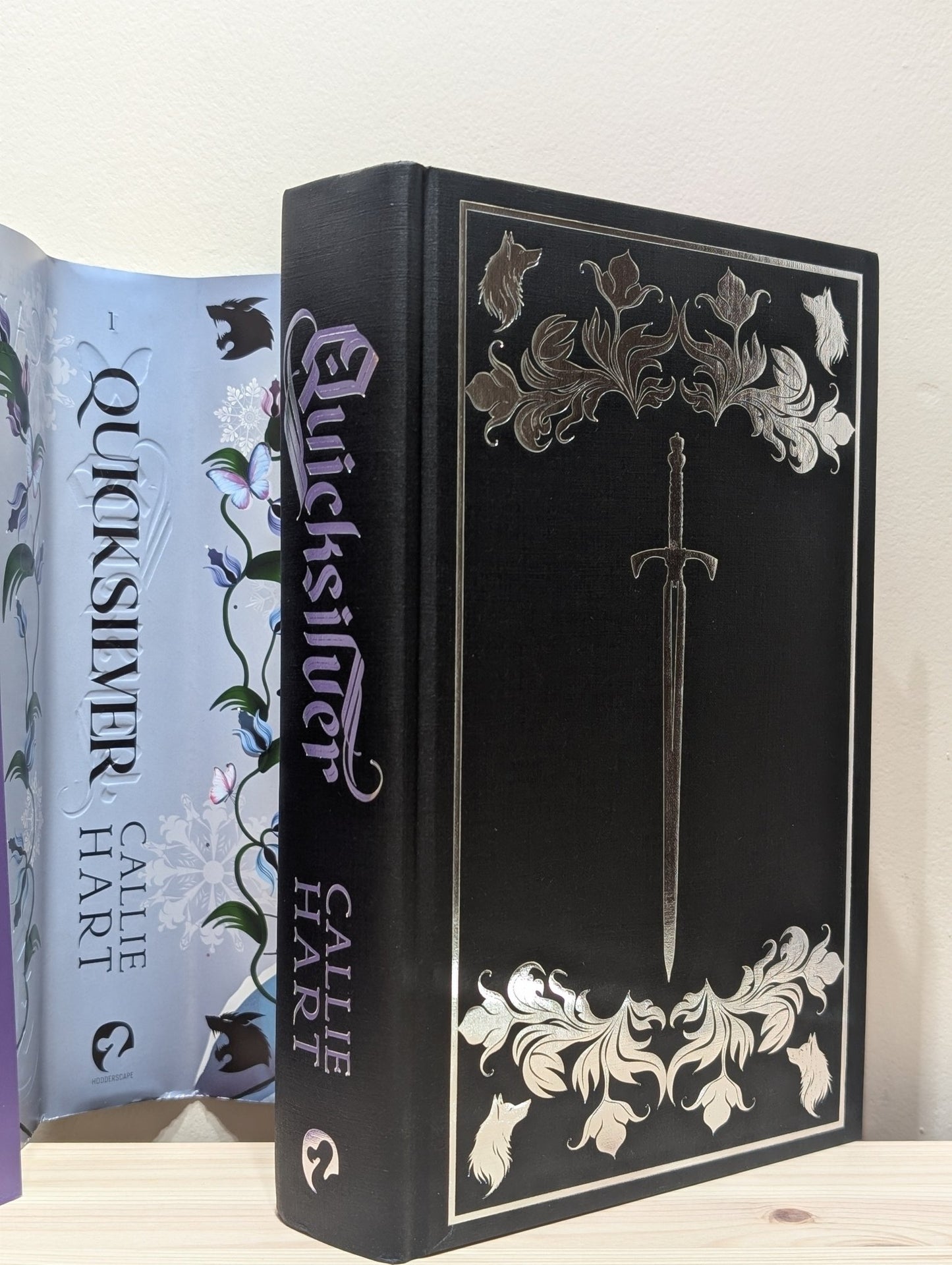 Quicksilver by Callie Hart (Signed First Edition with sprayed edges) - Fialta Books