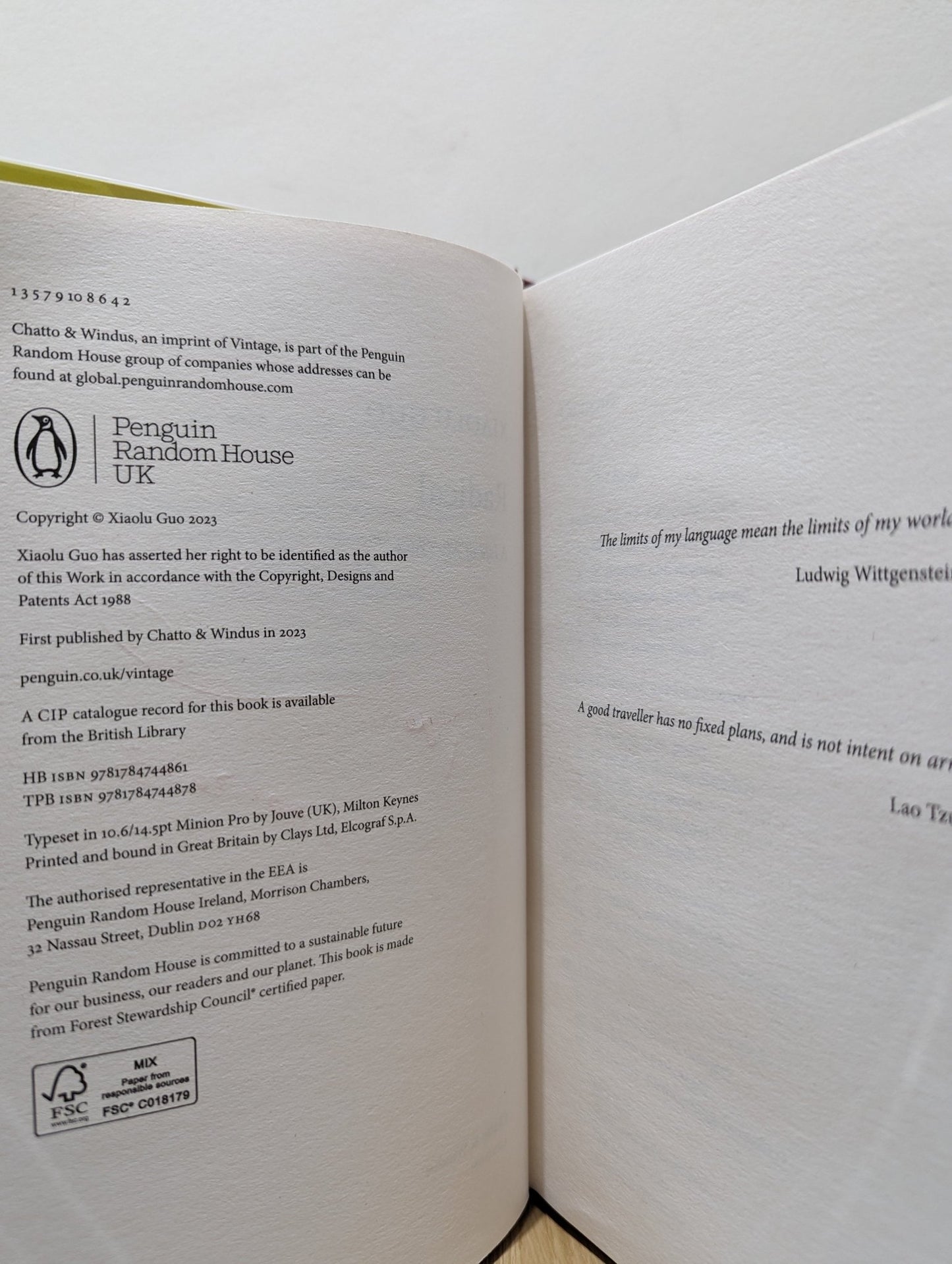 Radical: A Life of My Own by Xiaolu Guo (Signed Dated First Edition) - Fialta Books