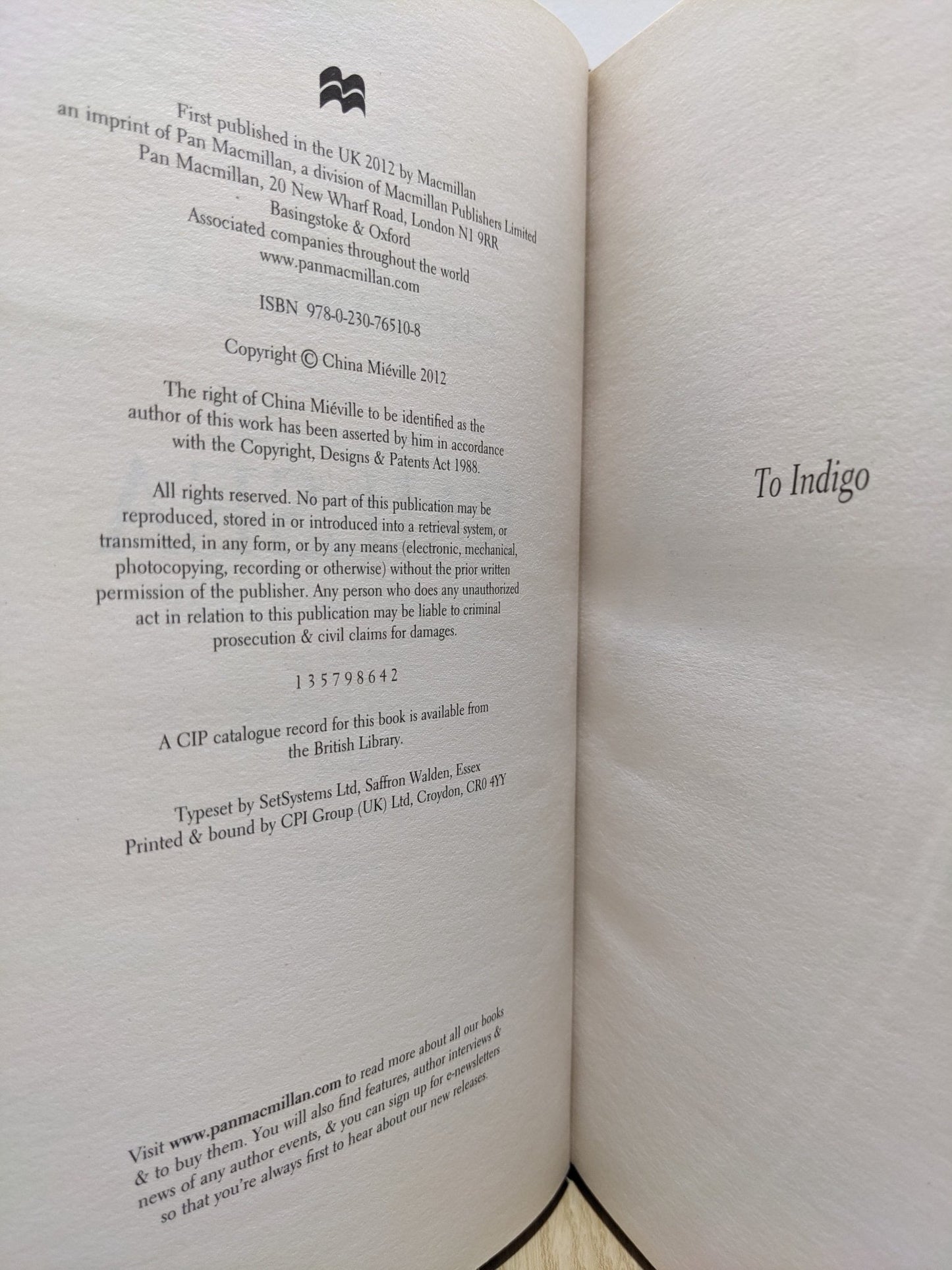 Railsea by China Mieville - Fialta Books