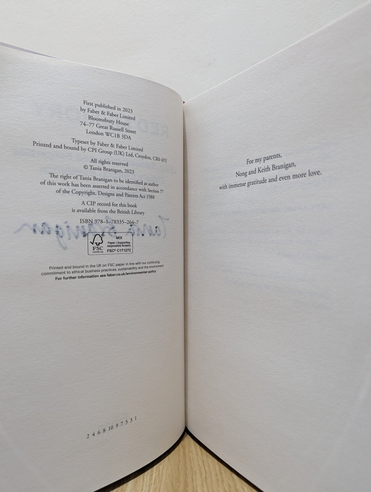 Red Memory by Tania Branigan (Signed First Edition) - Fialta Books