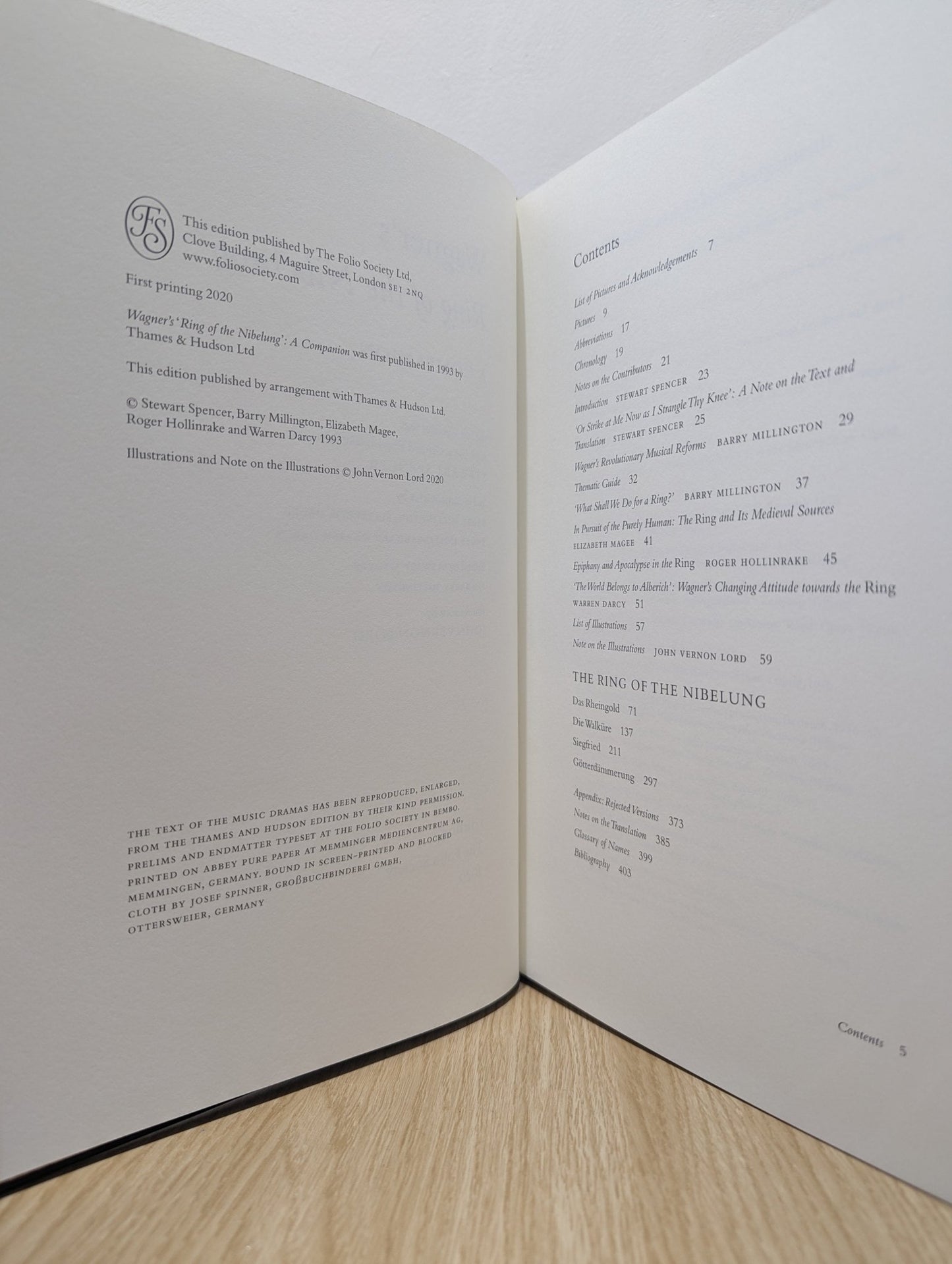 Ring of the Nibelung by Richard Wagner (Folio Edition) - Fialta Books