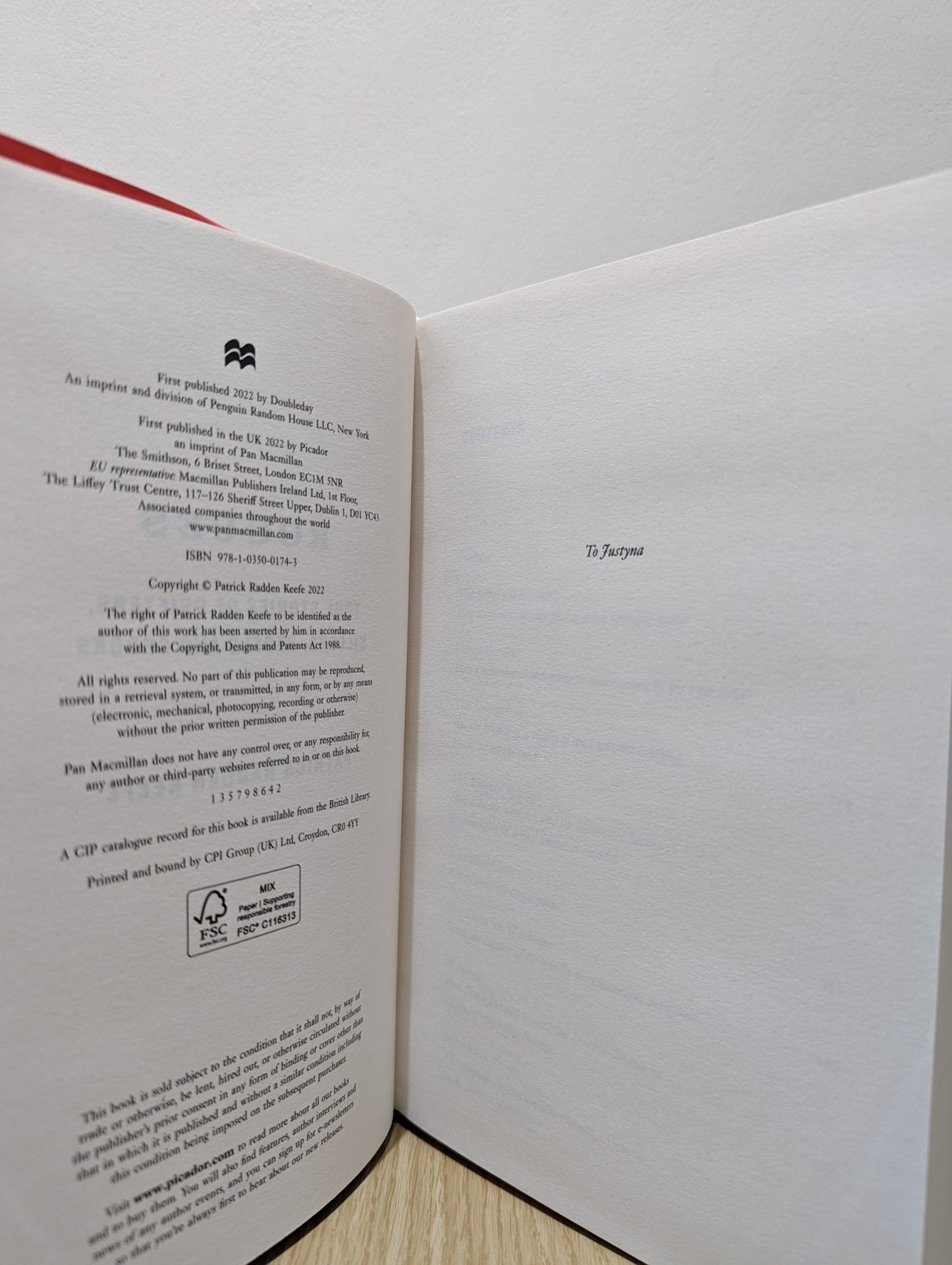 Rogues by Patrick Radden Keefe (Signed First Edition) - Fialta Books