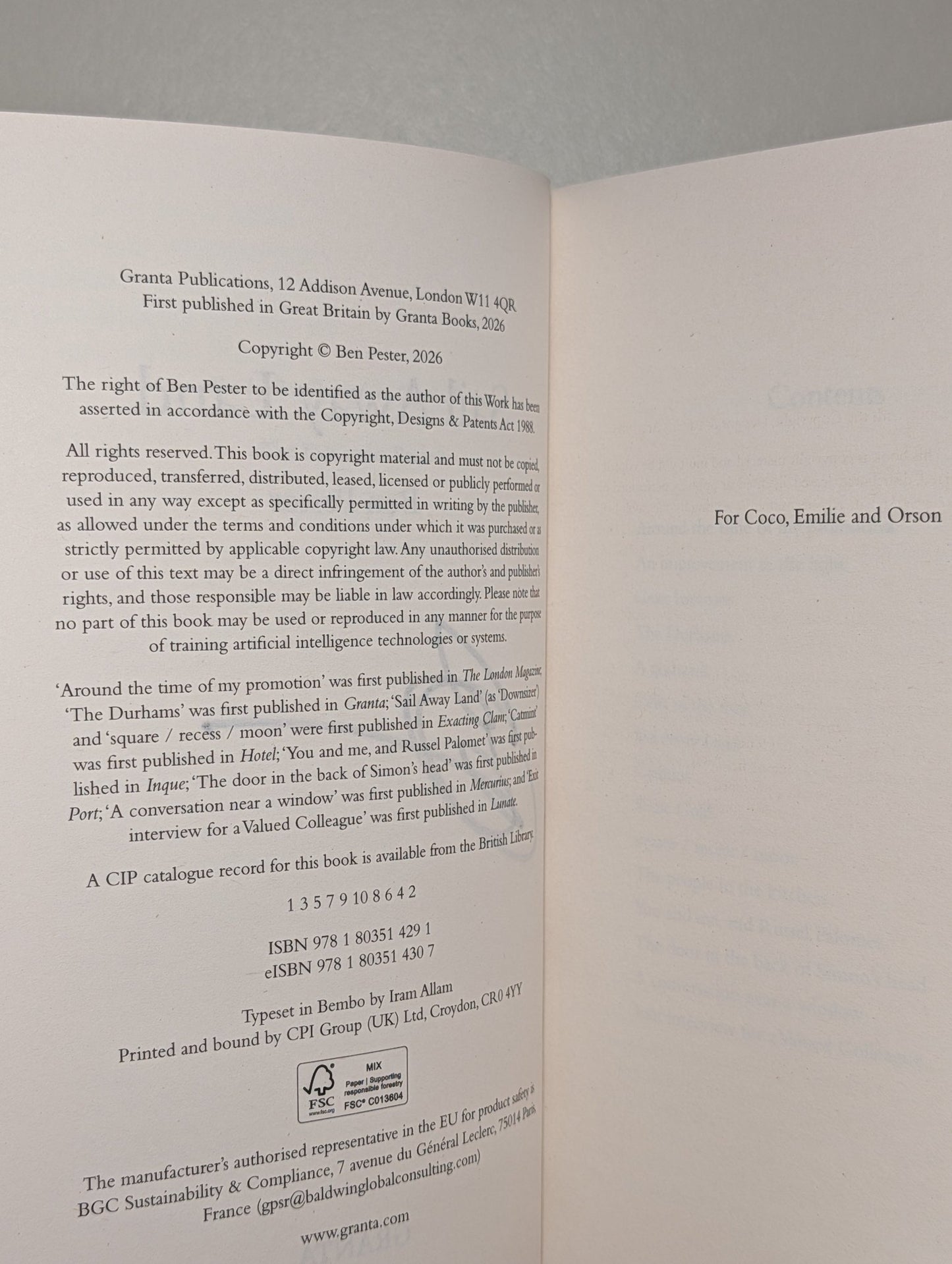 Sail Away Land by Ben Pester (Signed First Edition) - Fialta Books