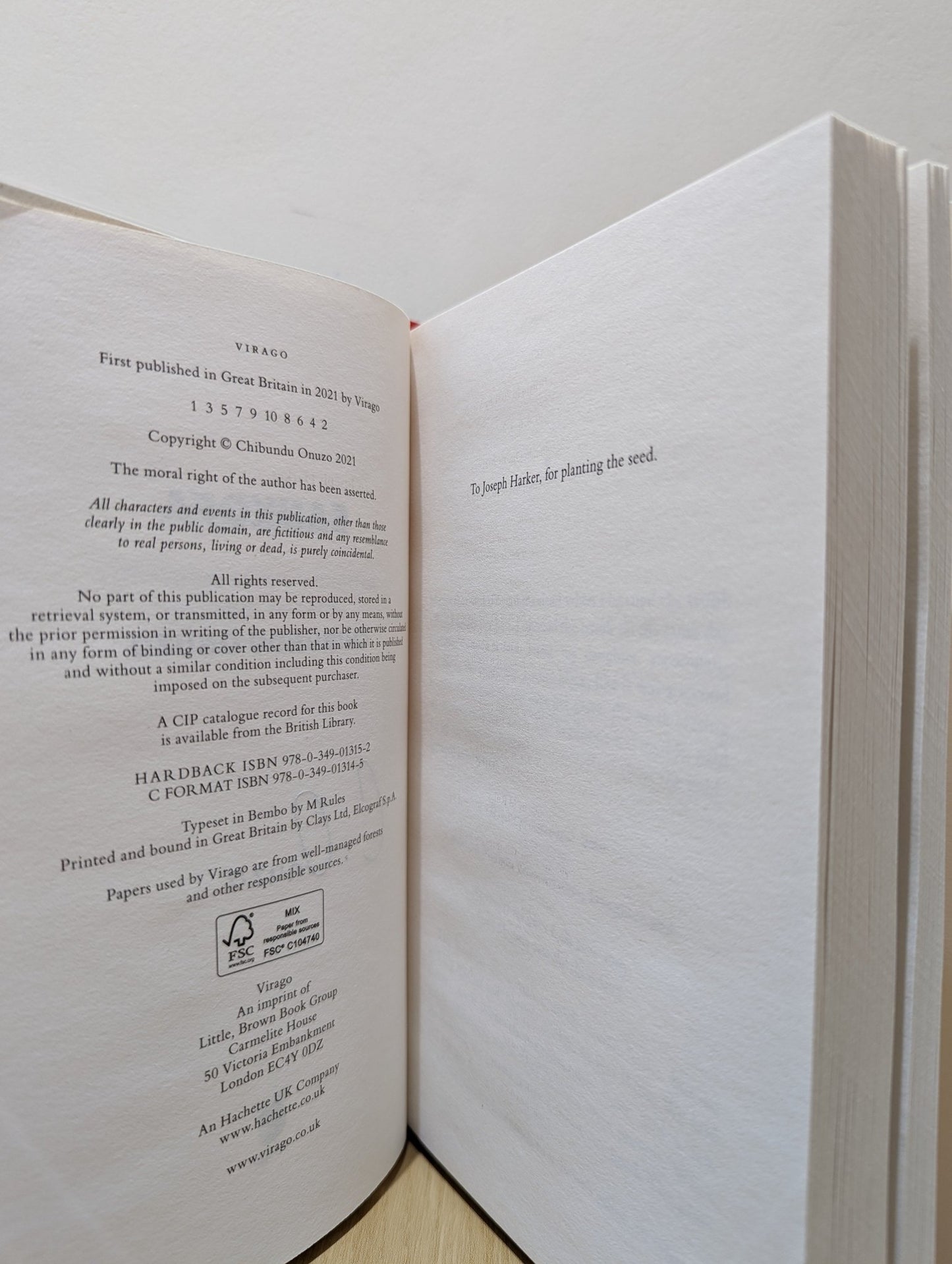 Sankofa by Chibundu Onuzo (Signed First Edition) - Fialta Books