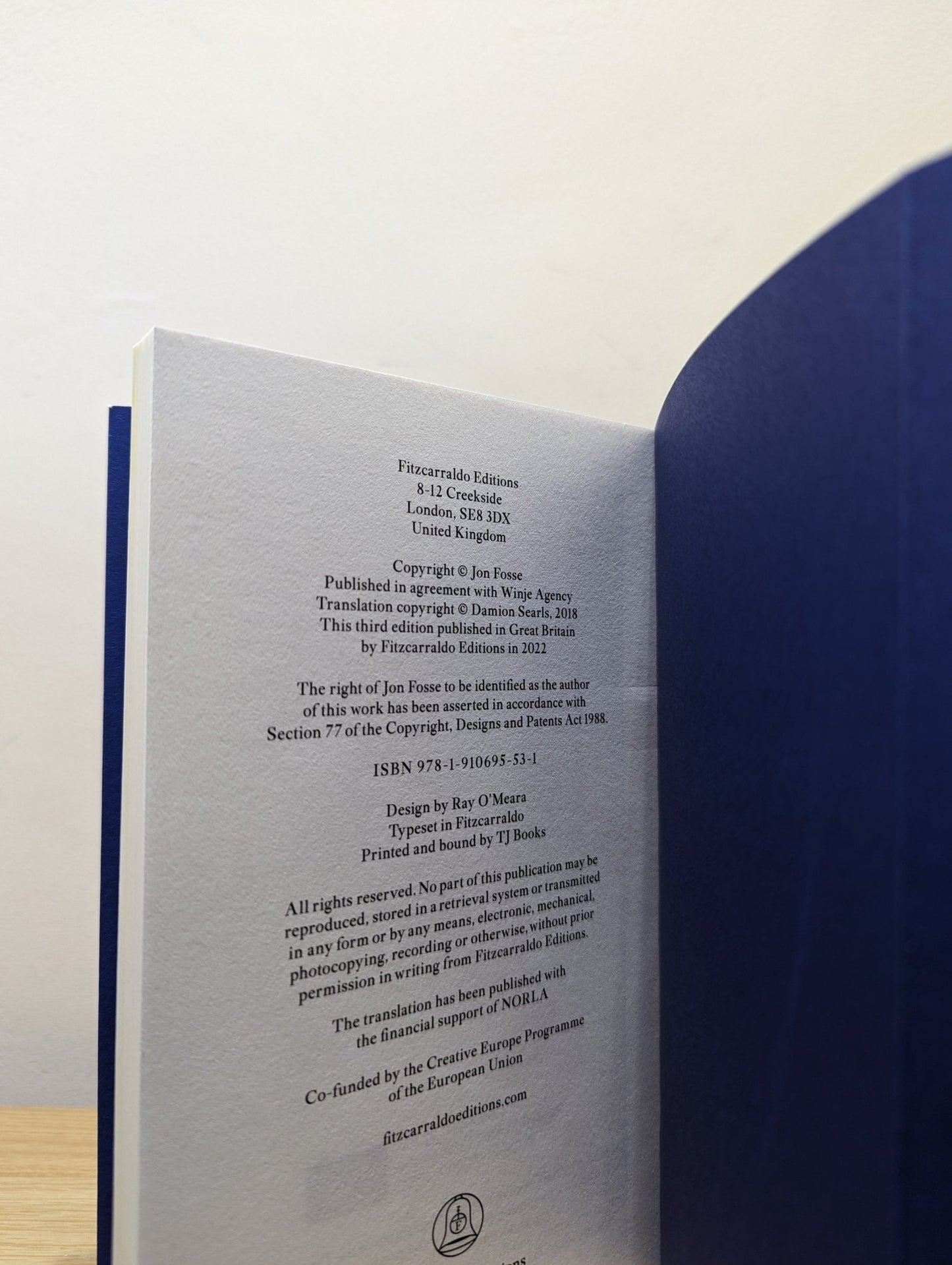 Scenes from a Childhood by Jon Fosse - Fialta Books