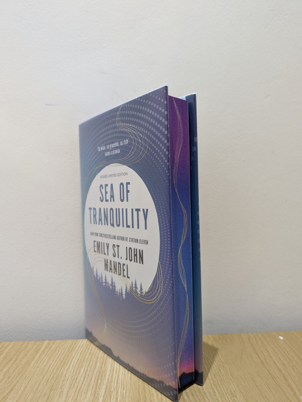 Sea of Tranquility by Emily St. John Mandel (Signed Numbered Edition with sprayed edges) - Fialta Books