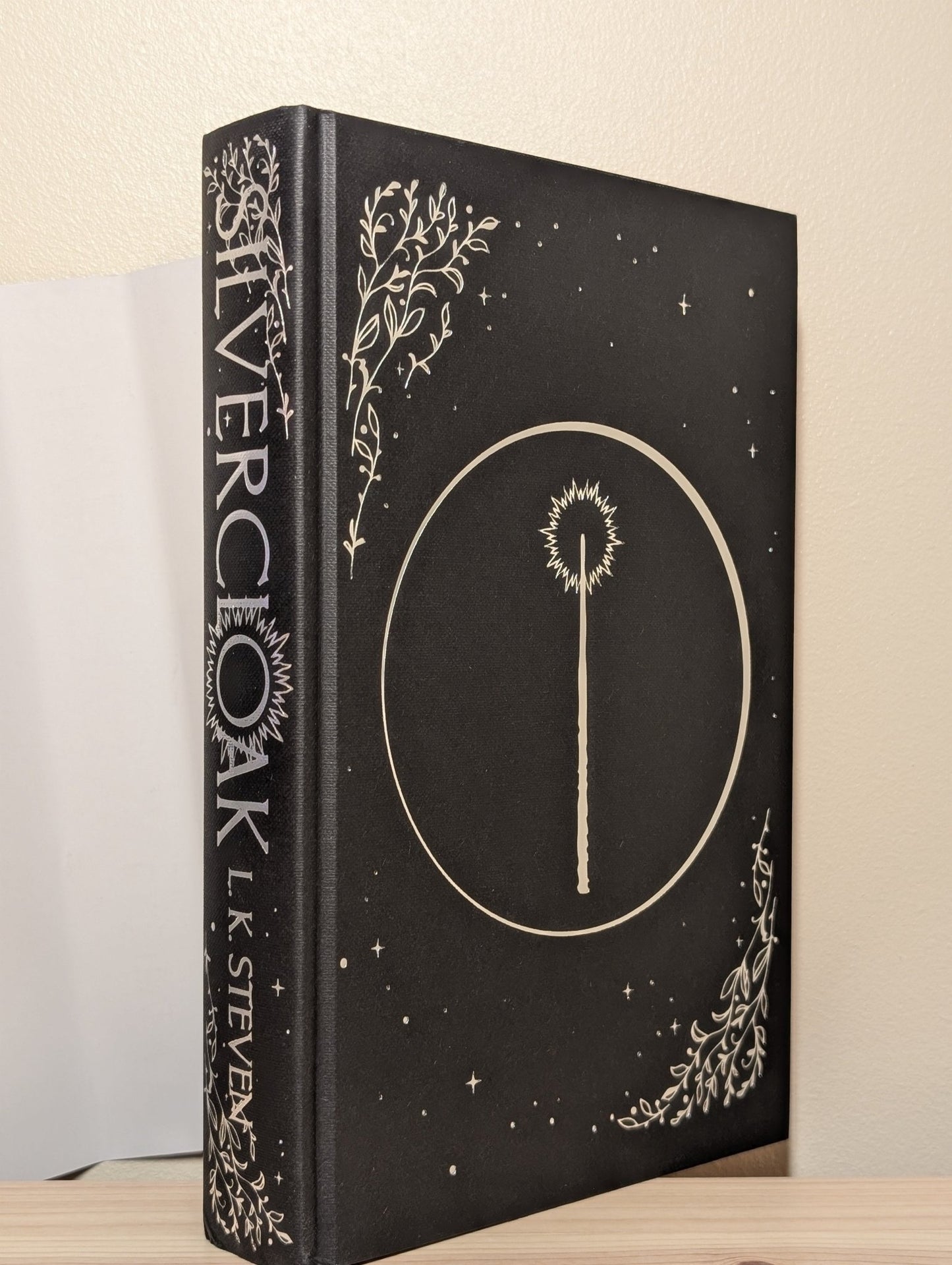 Silvercloak by L. K. Steven (Signed First Edition with sprayed edges) - Fialta Books