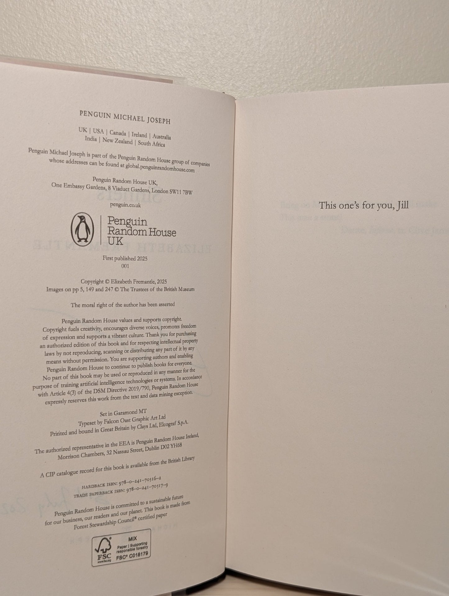 Sinners by Elizabeth Fremantle (Signed Dated First Edition) - Fialta Books