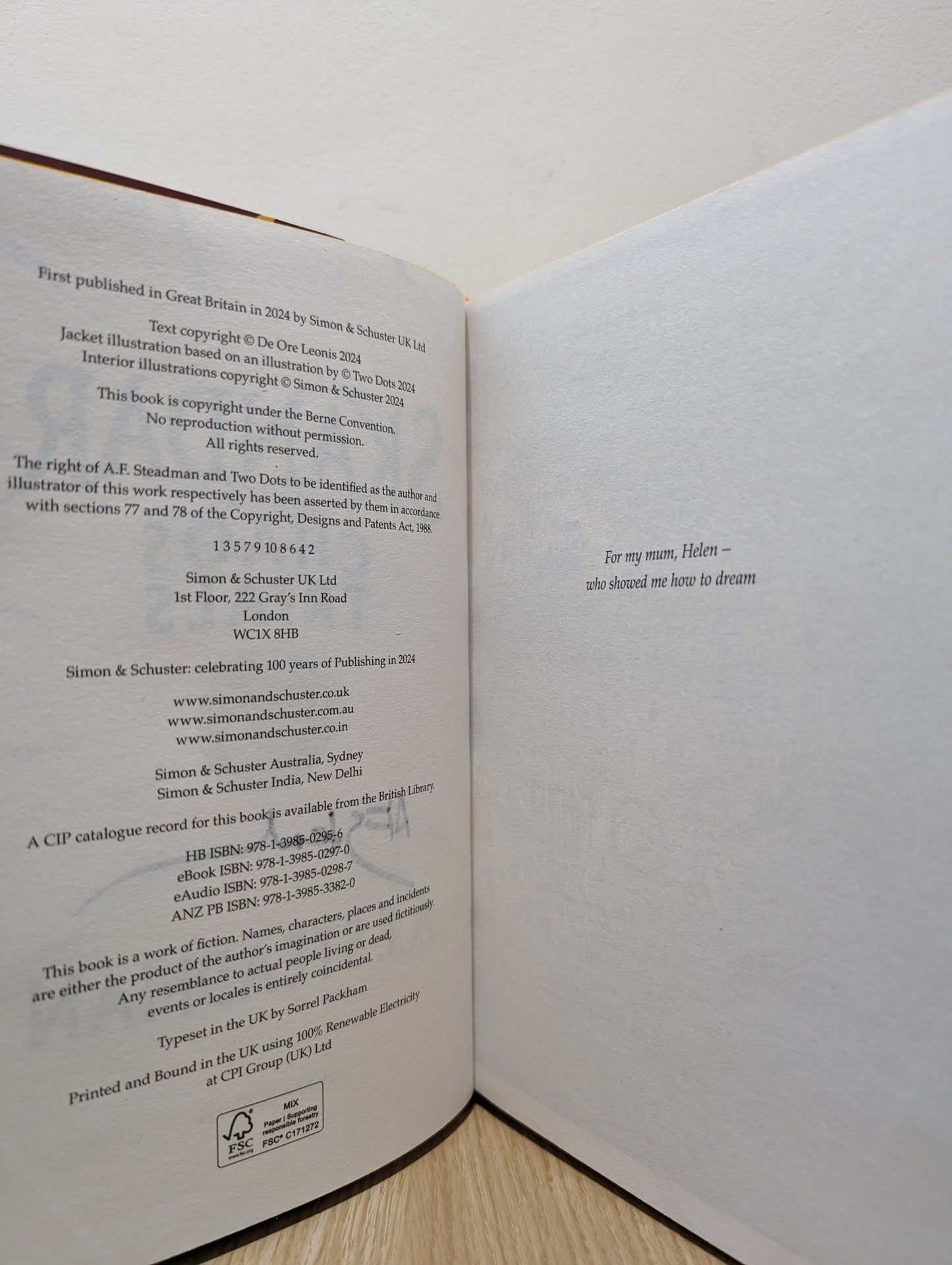 Skandar and the Chaos Trials by A.F. Steadman (Signed First Edition with sprayed edges) - Fialta Books