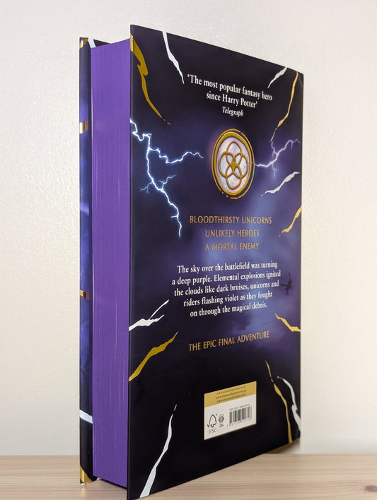 Skandar and the Spirit War: Volume 5 by A.F. Steadman (Signed First Edition with sprayed edges) - Fialta Books