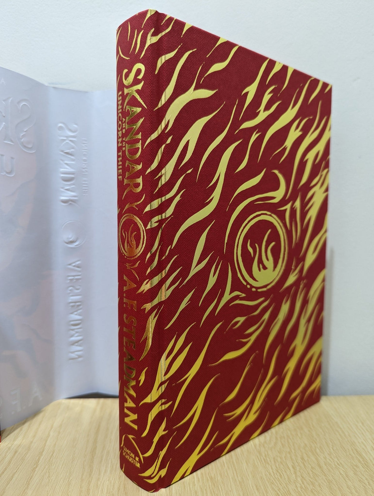 Skandar and the Unicorn Thief by A.F. Steadman (Signed First Edition with sprayed edges) - Fialta Books