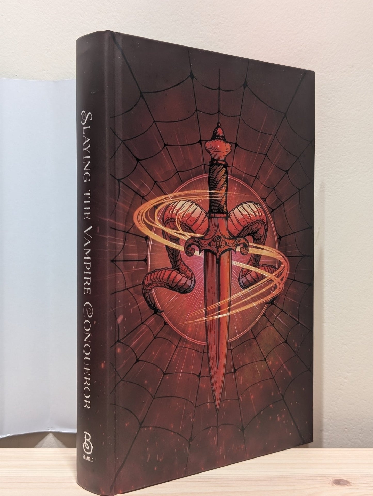 Slaying the Vampire Conqueror by Carissa Broadbent (Signed First Edition with sprayed edges) - Fialta Books