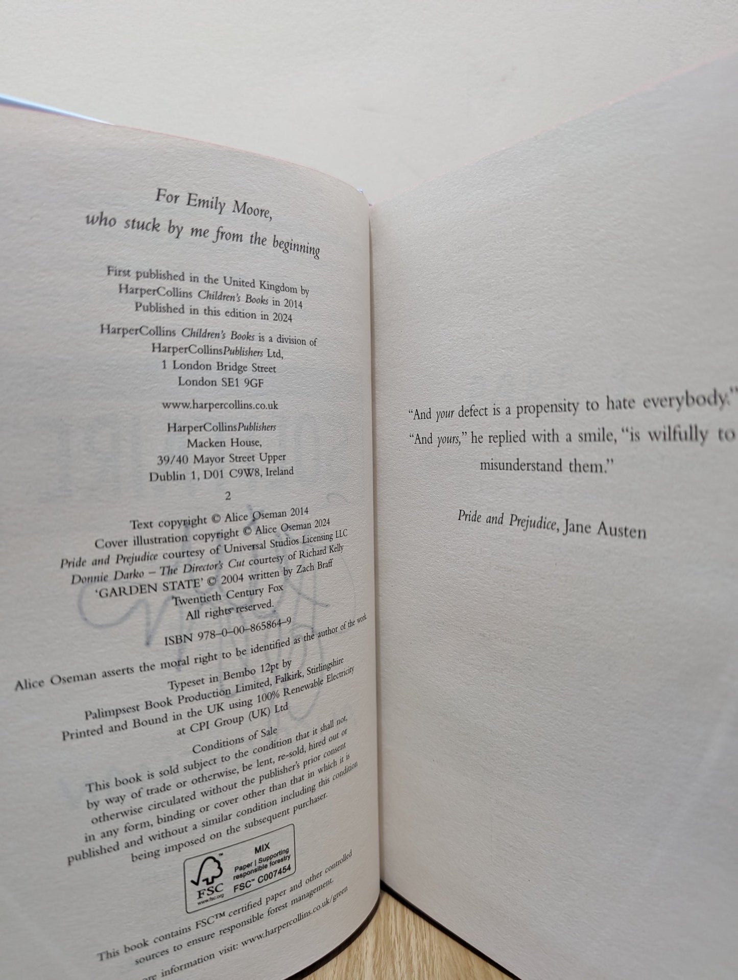 Solitaire by Alice Oseman (Signed Anniversary Hardback Edition) - Fialta Books