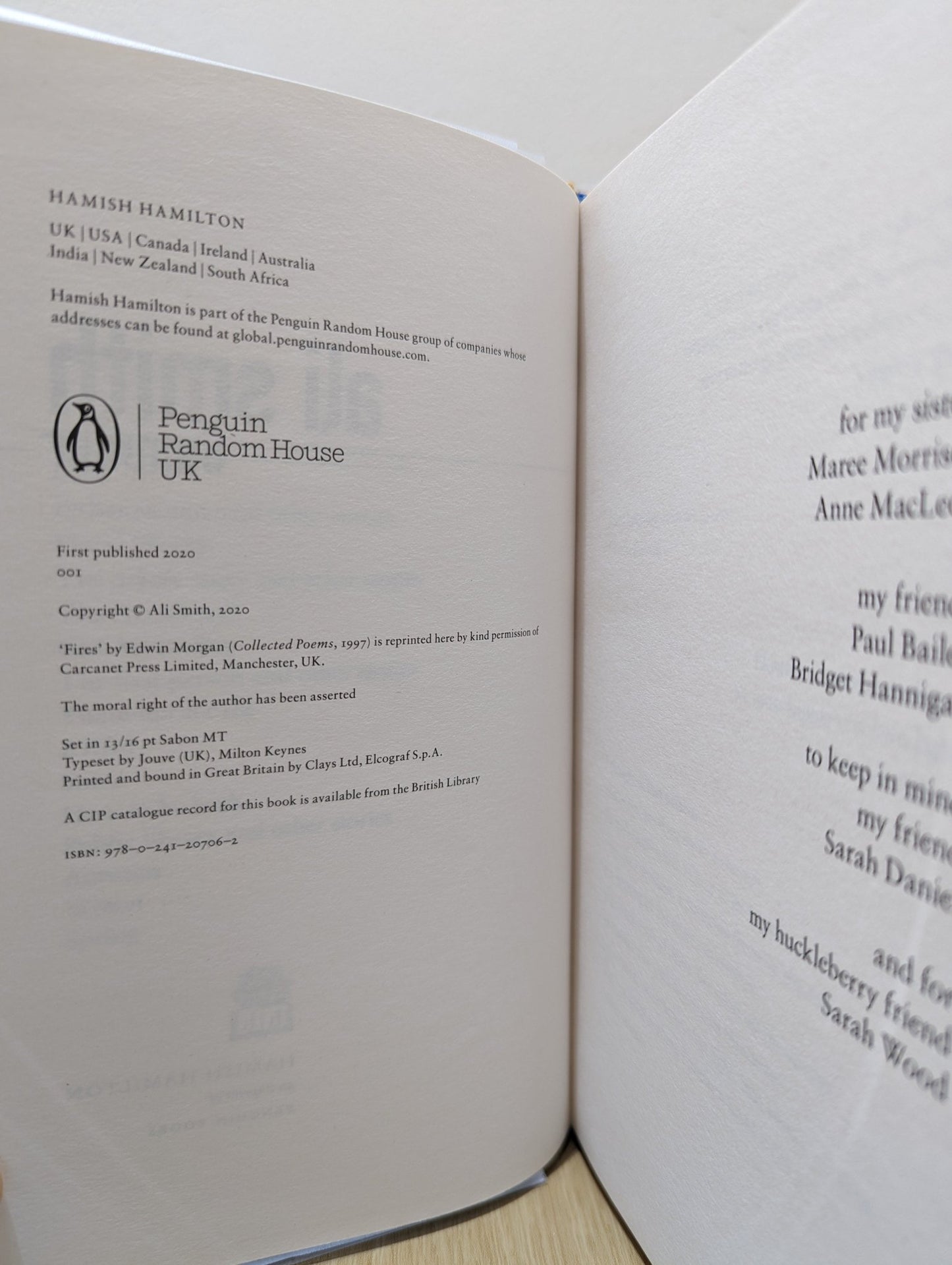 Summer by Ali Smith - Fialta Books