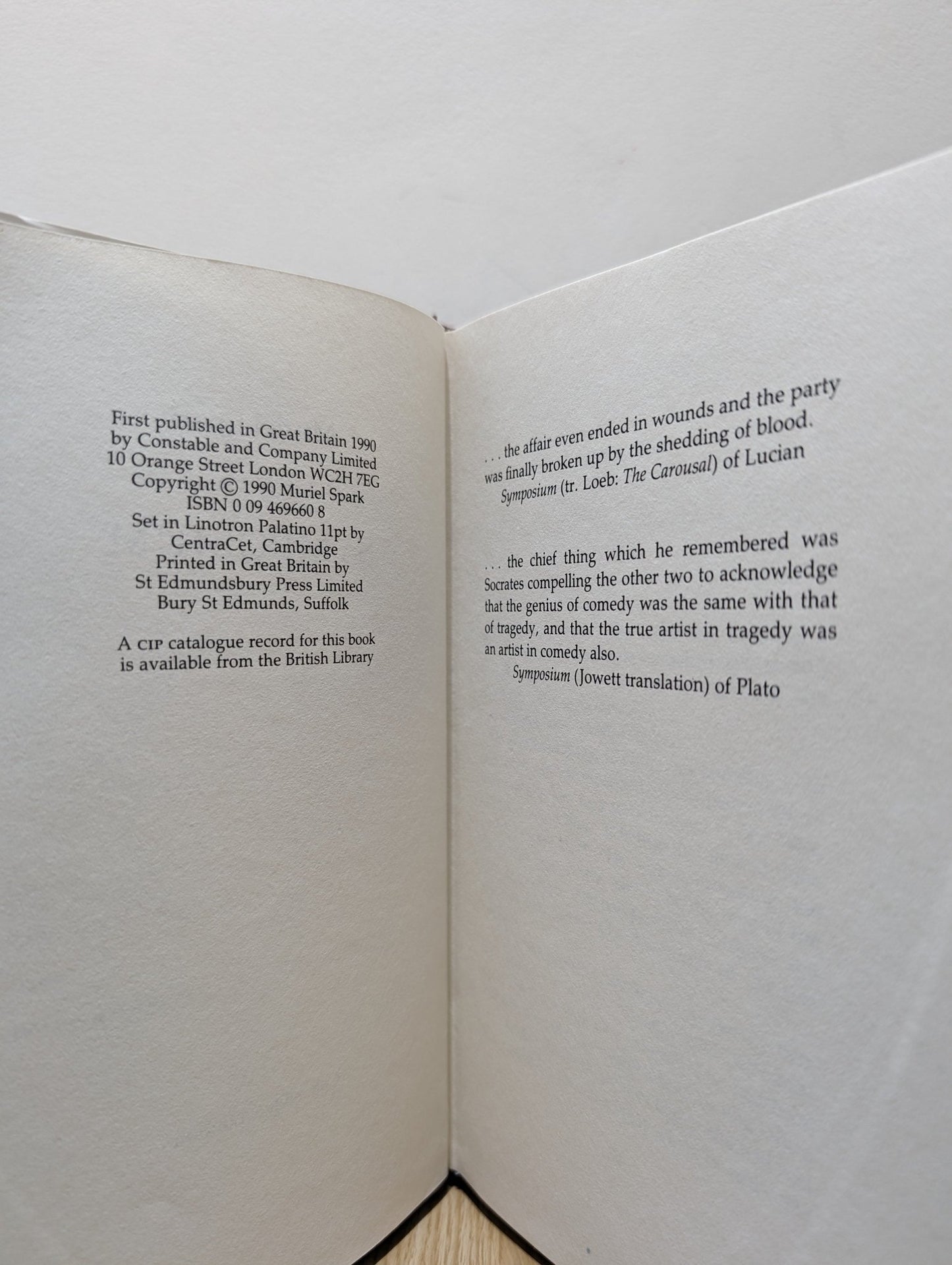 Symposium by Muriel Spark (First Edition) - Fialta Books