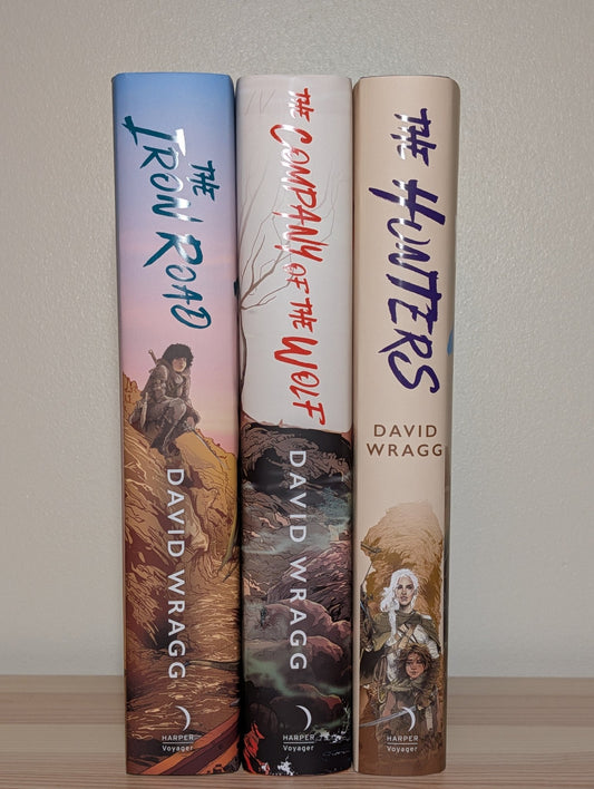 Tales of the Plains: Hunters; Company of the Wolf; Iron Road by David Wragg (Signed with sprayed edges) - Fialta Books