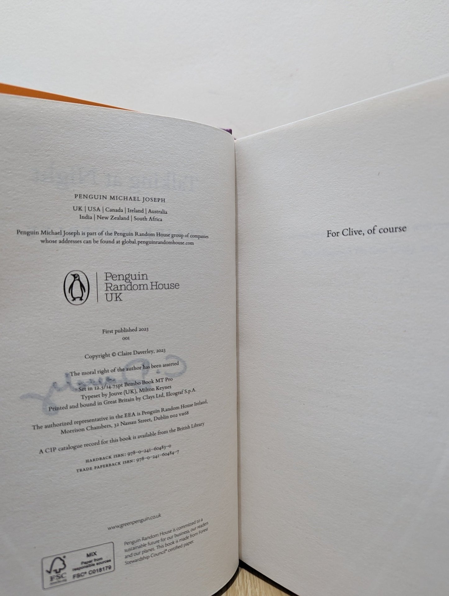 Talking at Night by Claire Daverley (Signed First Edition) - Fialta Books