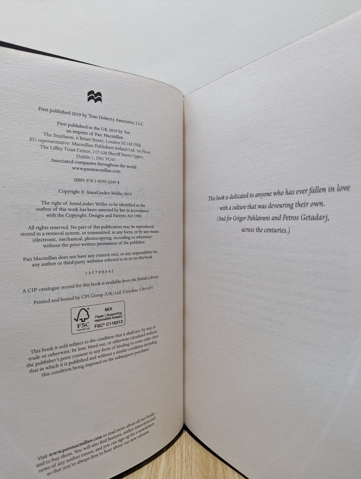 Teixcalaan: A Memory Called Empire; A Desolation Called Peace by Arkady Martine (Signed with sprayed edges) - Fialta Books