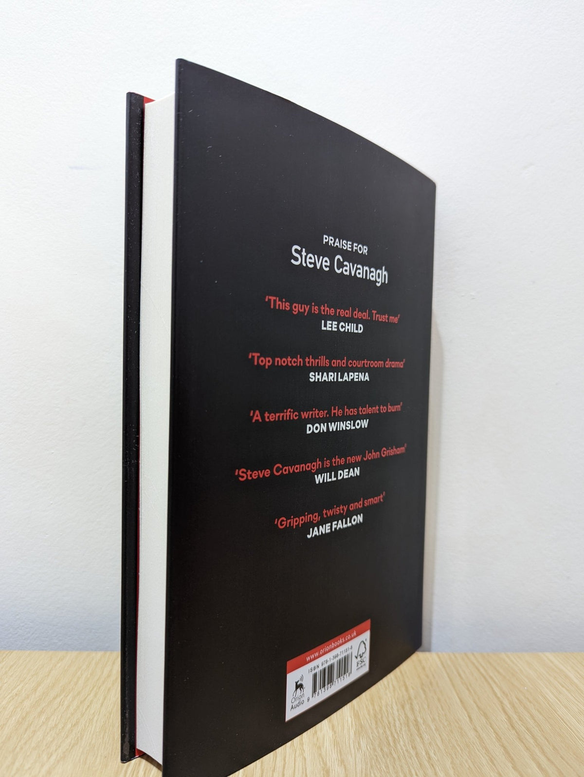 The Accomplice by Steve Cavanagh (Signed First Edition) - Fialta Books