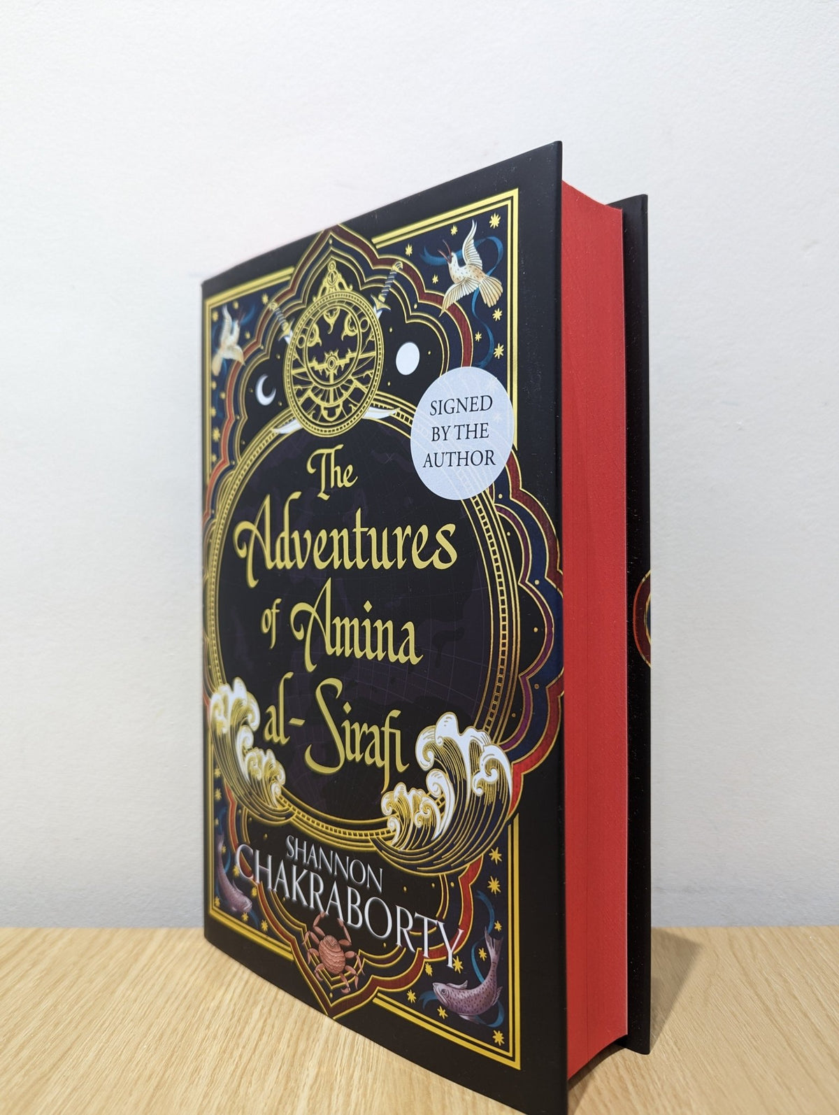 The Adventures of Amina Al - Sirafi by Shannon Chakraborty (Signed First Edition with sprayed edges) - Fialta Books