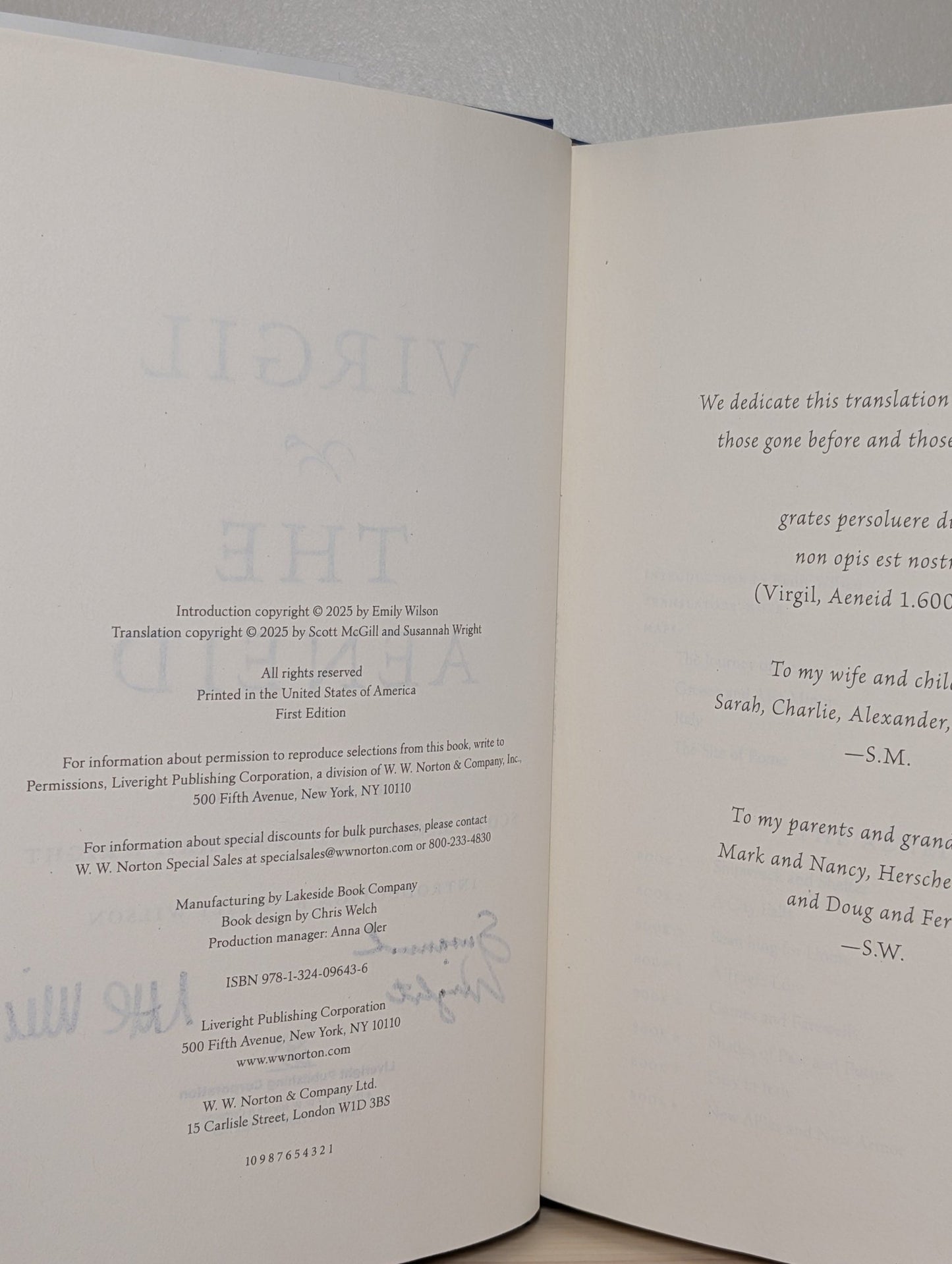 The Aeneid by Virgil (Double Signed First Edition) - Fialta Books