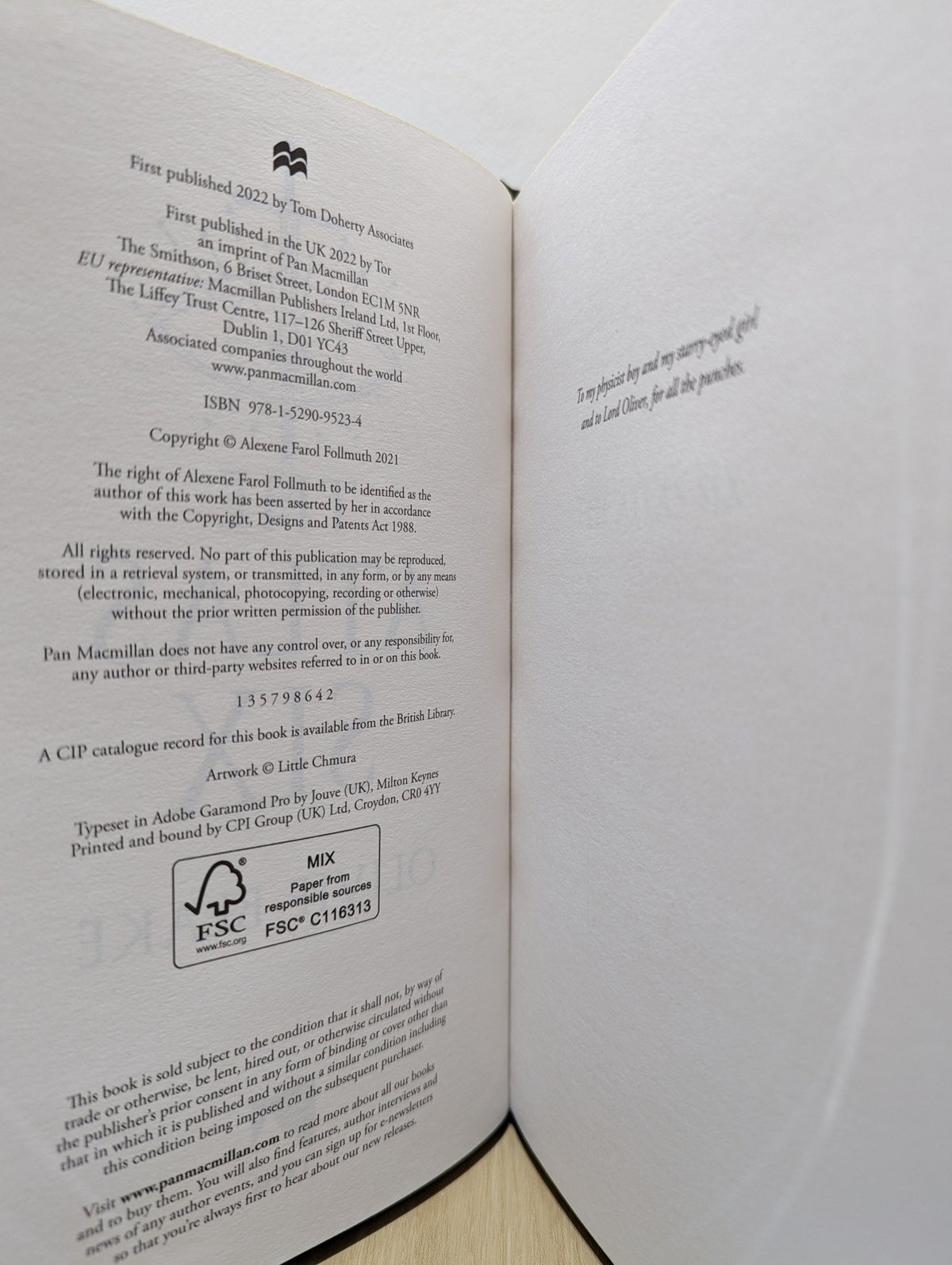 The Atlas Six by Olivie Blake (Signed First Edition with sprayed edges) - Fialta Books