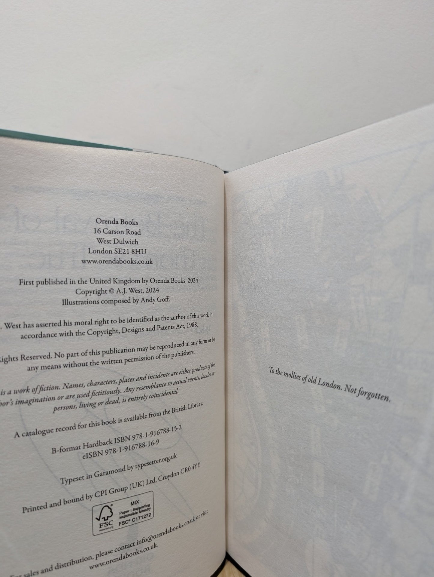 The Betrayal of Thomas True by A. J. West (Signed Numbered First Edition with sprayed edges) - Fialta Books