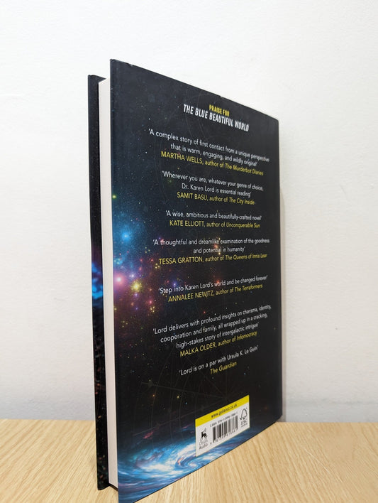 The Blue, Beautiful World by Karen Lord (First Edition) - Fialta Books