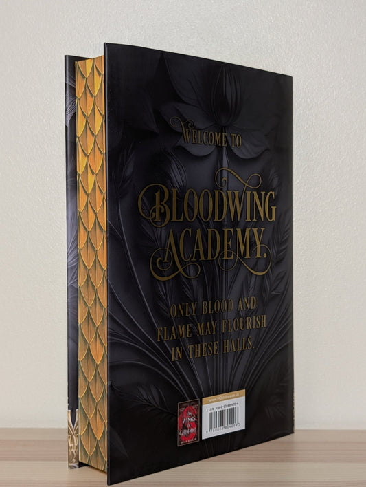 The Bond that Burns: Bloodwing Academy 2 by Briar Boleyn (First Edition with sprayed edges) - Fialta Books