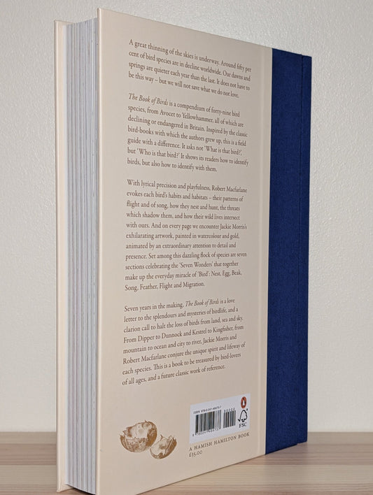 The Book of Birds by Robert Macfarlane (Signed First Edition with print) - Fialta Books