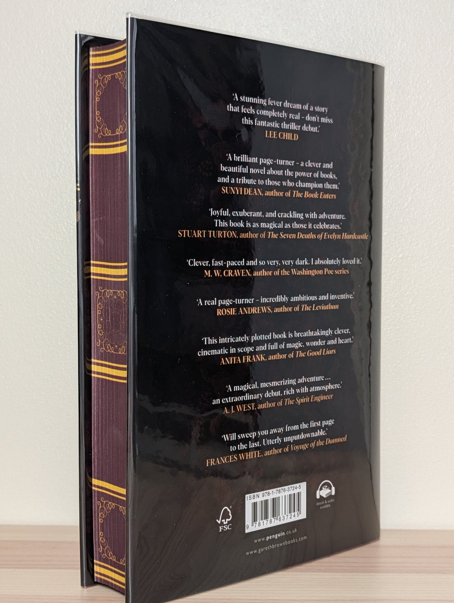 The Book of Doors by Gareth Brown (Signed Numbered First Edition with sprayed edges) - Fialta Books