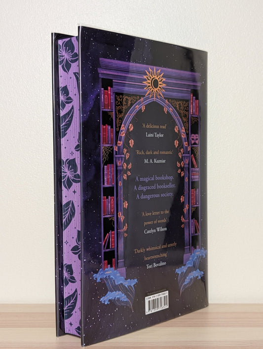 The Bookshop Below by Georgia Summers (Signed Numbered Edition with sprayed edges) - Fialta Books