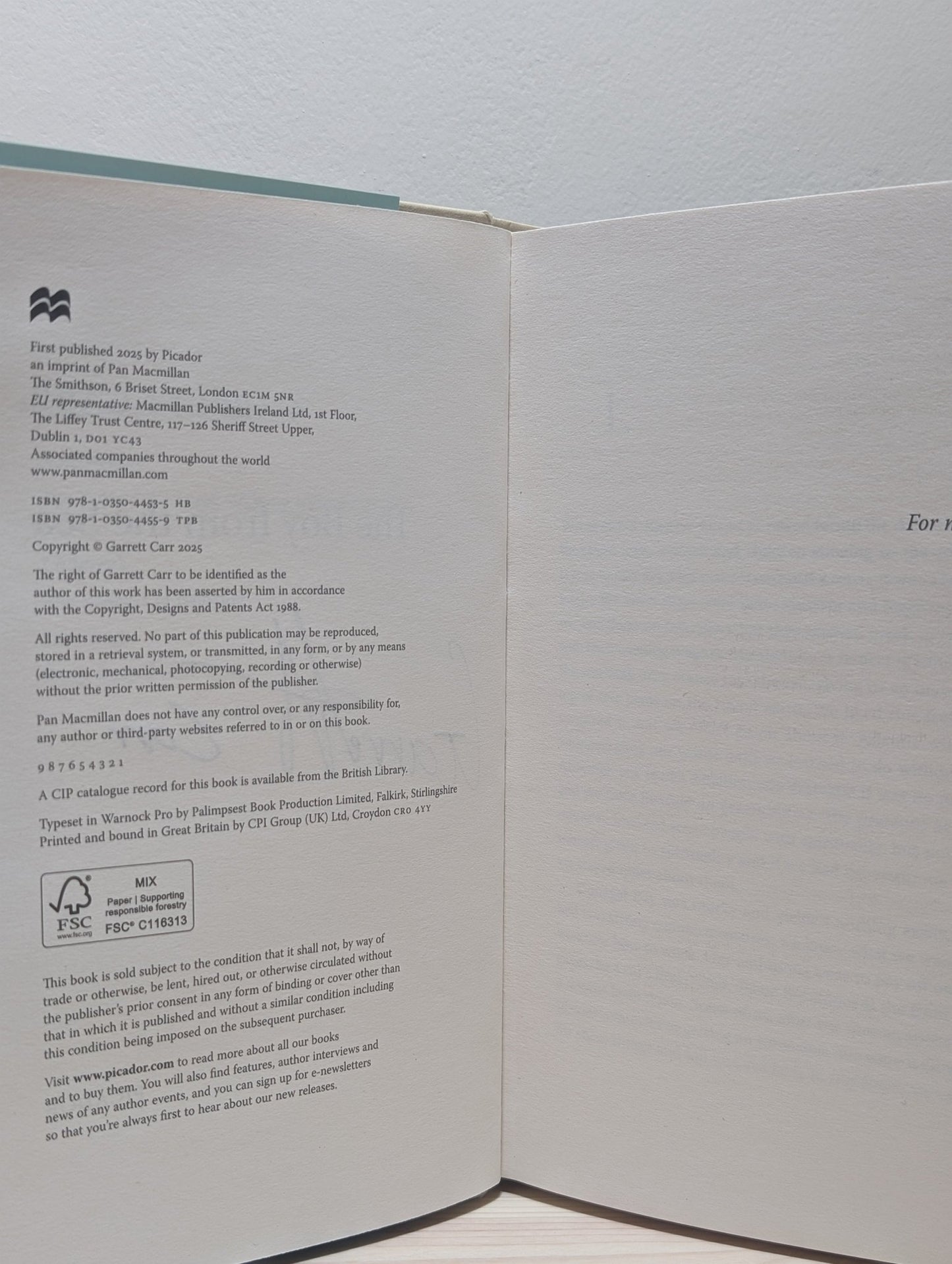 The Boy from the Sea by Garrett Carr (Signed First Edition) - Fialta Books