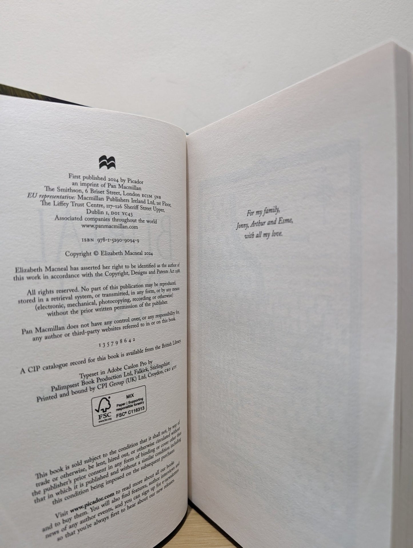 The Burial Plot by Elizabeth Macneal (Signed First Edition) - Fialta Books